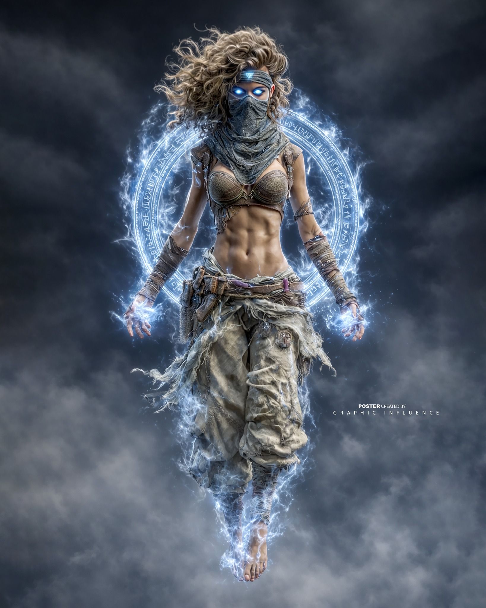 Ascendant Lightning Mystic of the Wastes
