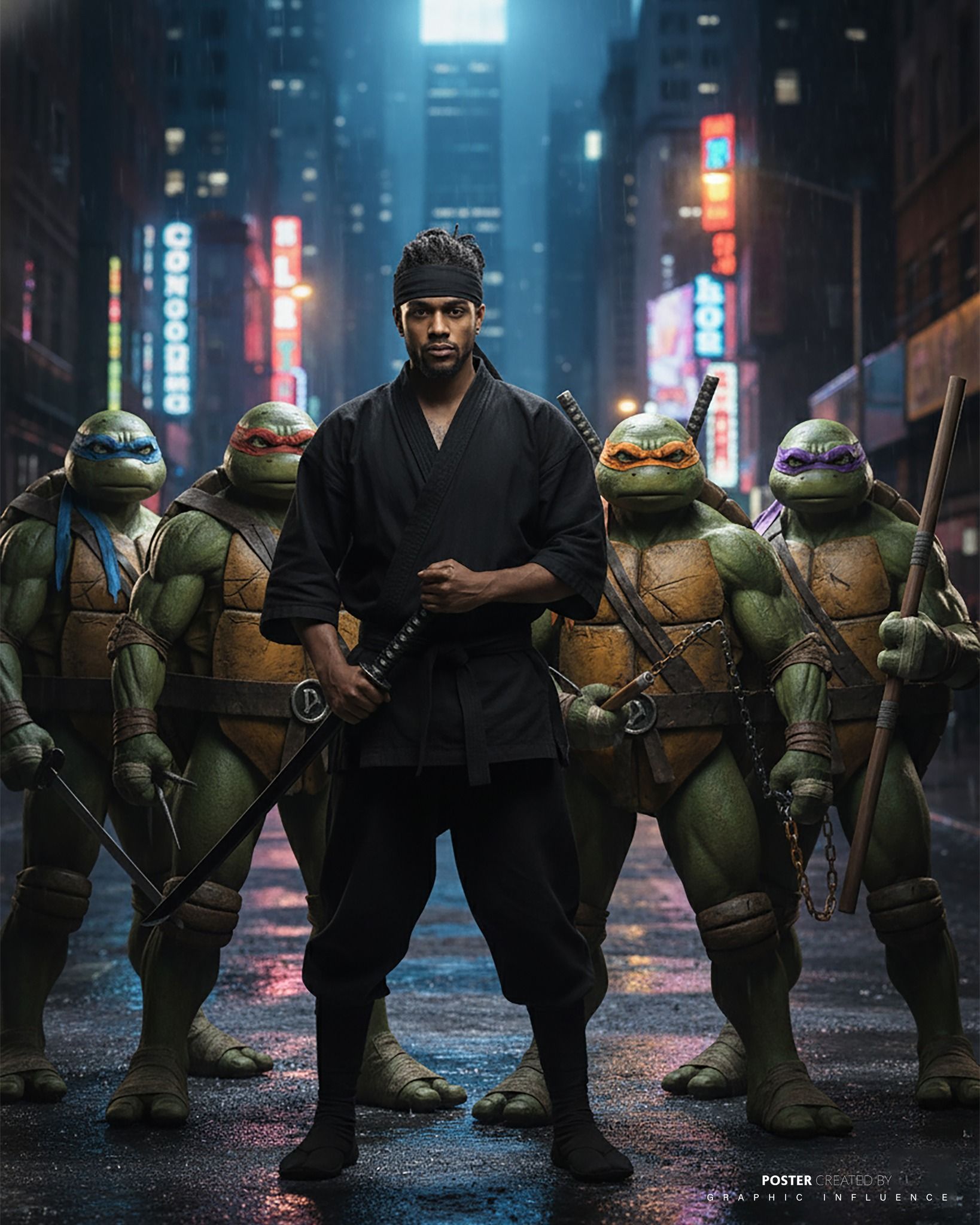 Shadow of the Turtles and the Sensei