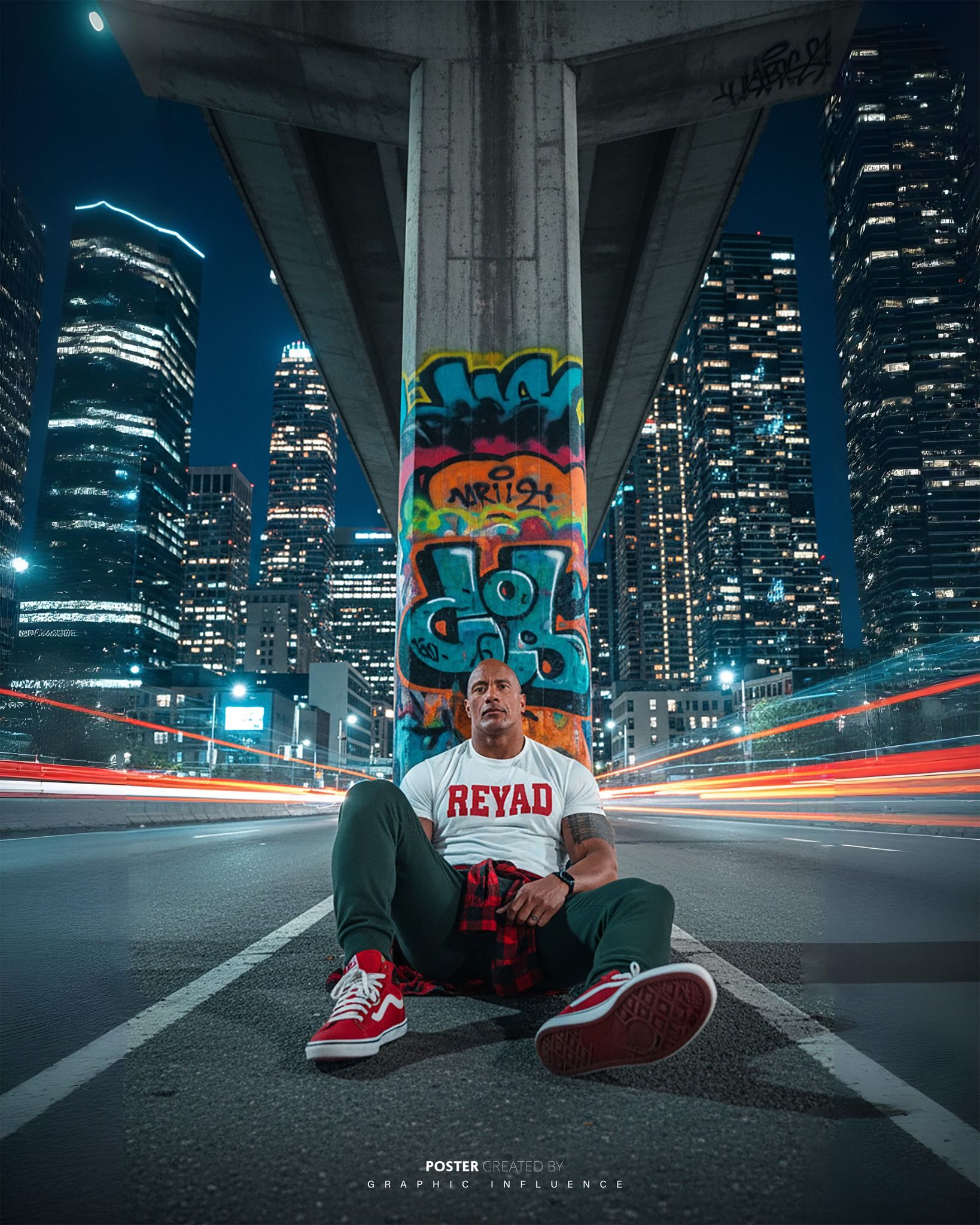 Neon Concrete Beat: Reyad in the City