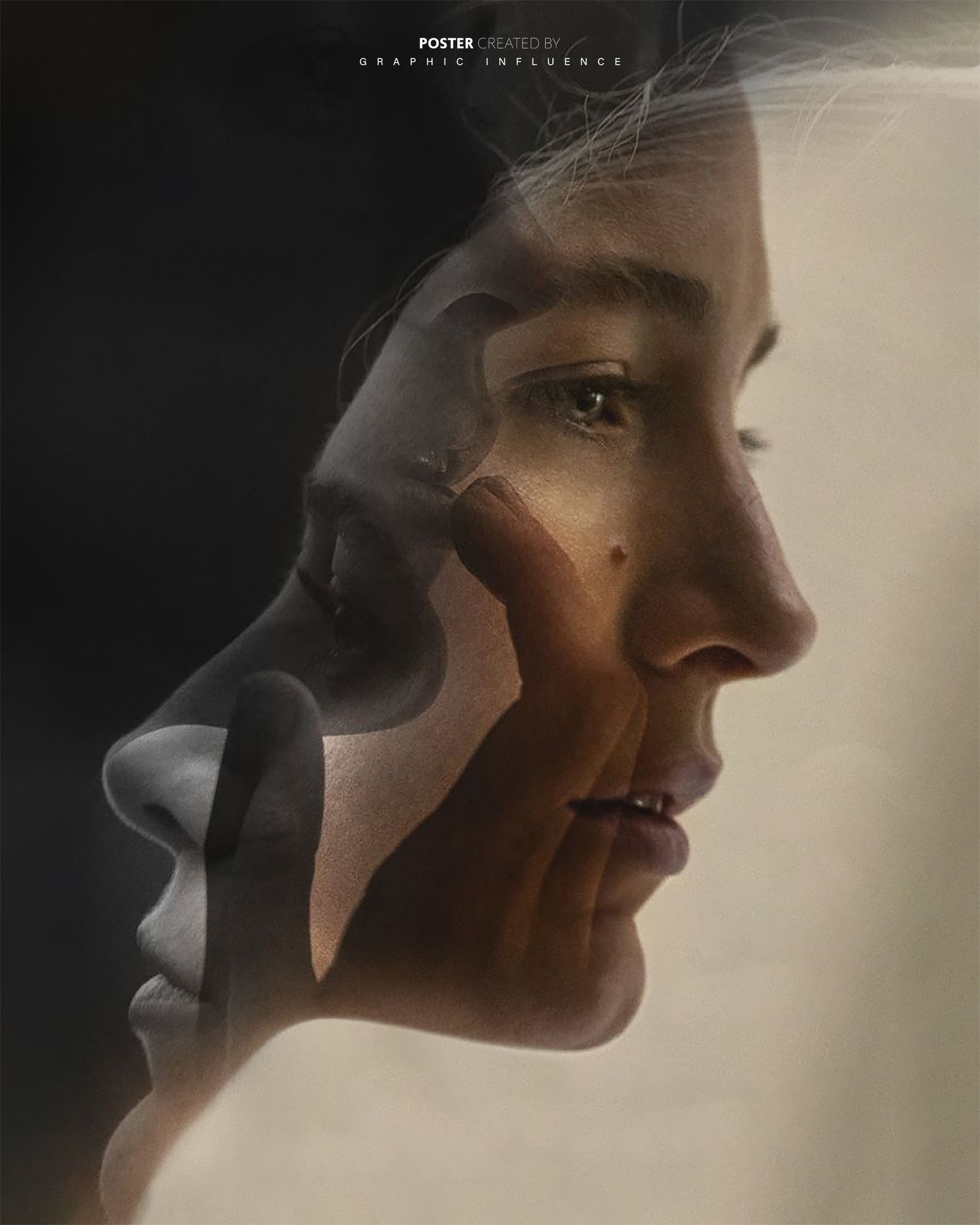Dual Souls in Monochrome and Light