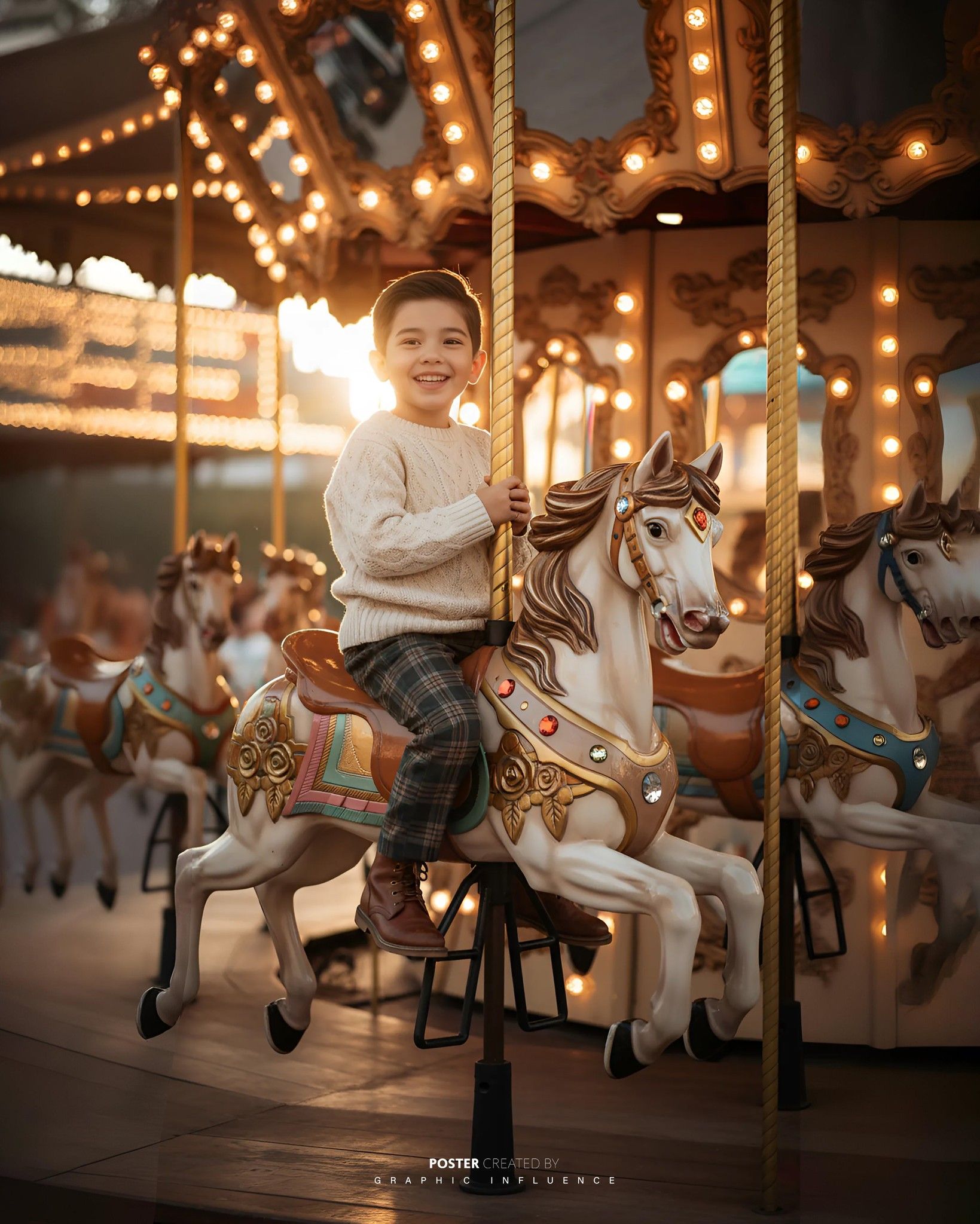 Vintage Carousel Joy