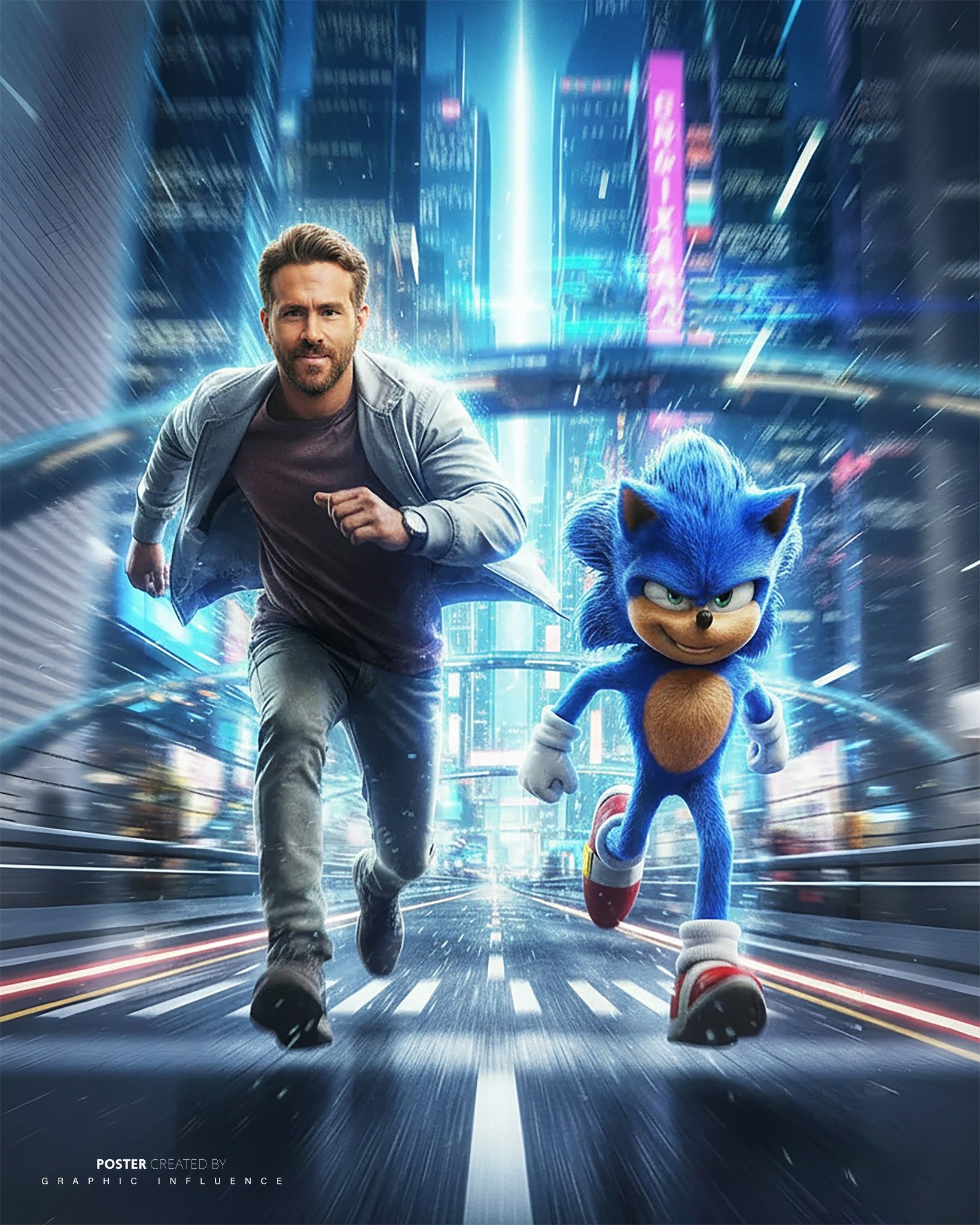 Neon Velocity: The RDB Movie Poster