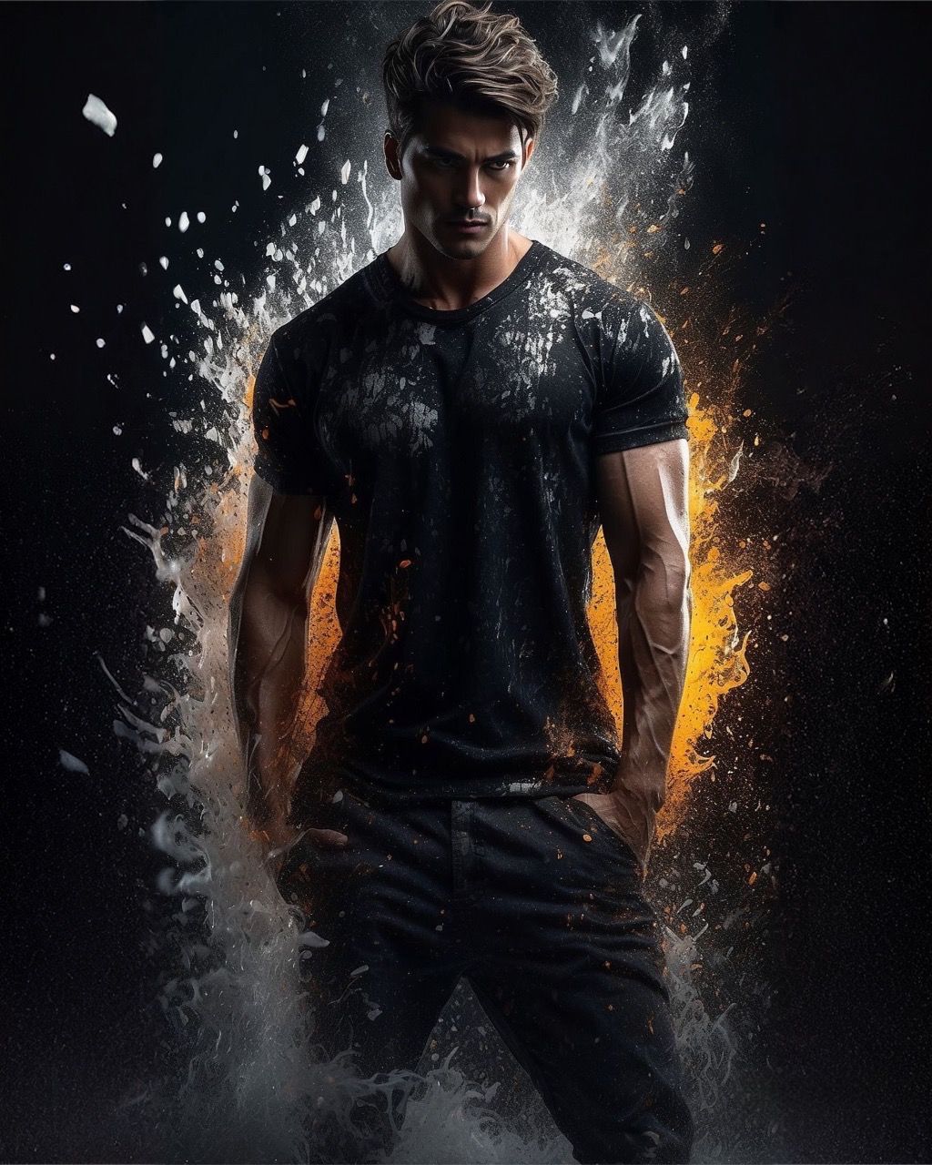 Elemental Power of the Defiant Warrior