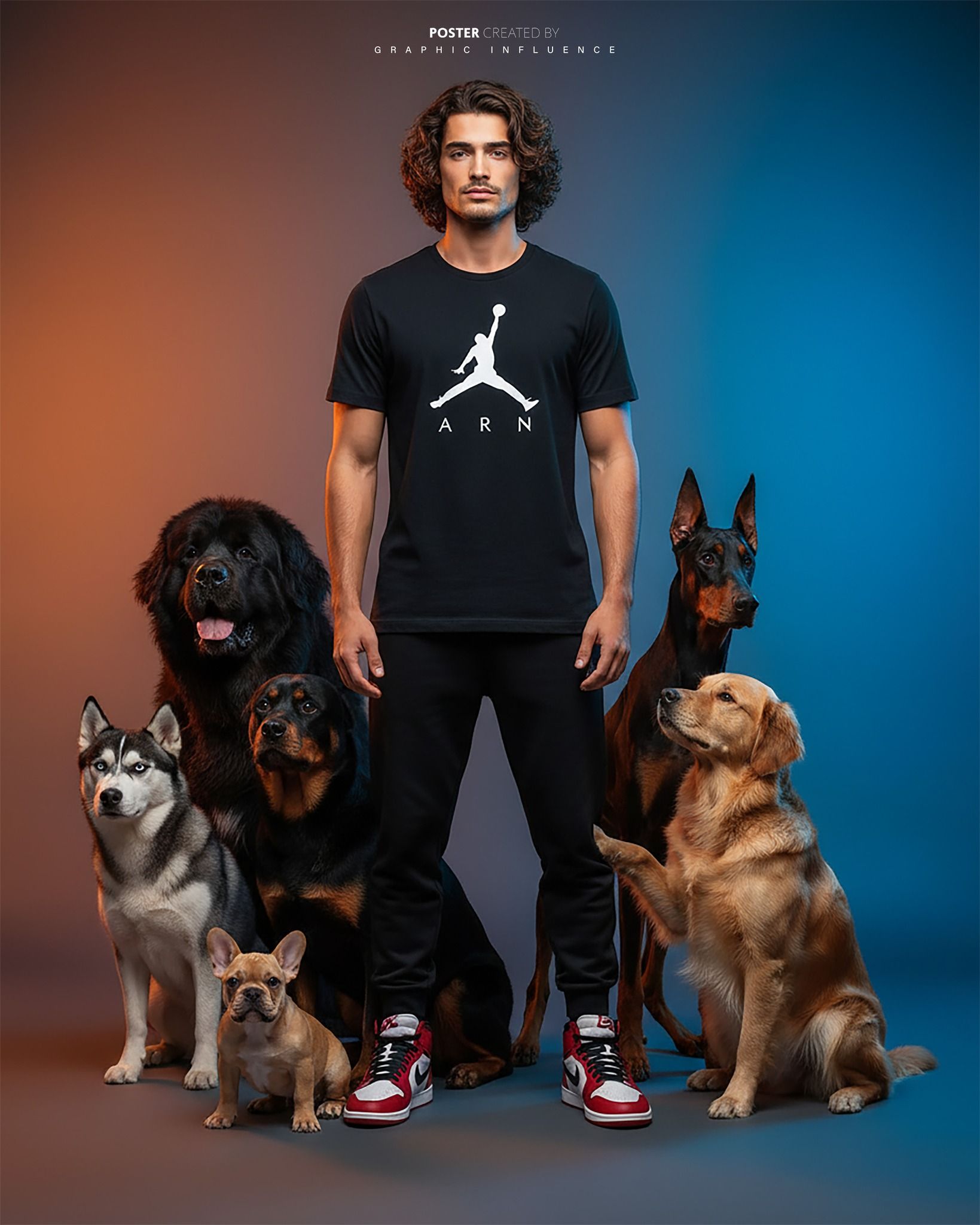 Urban Alpha and His Canine Crew
