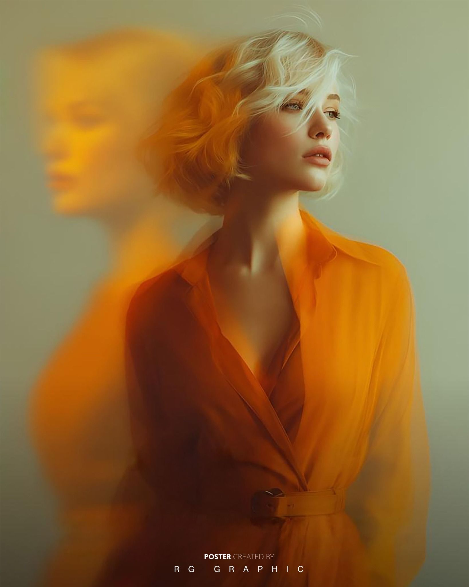 Golden Dreams in Double Exposure