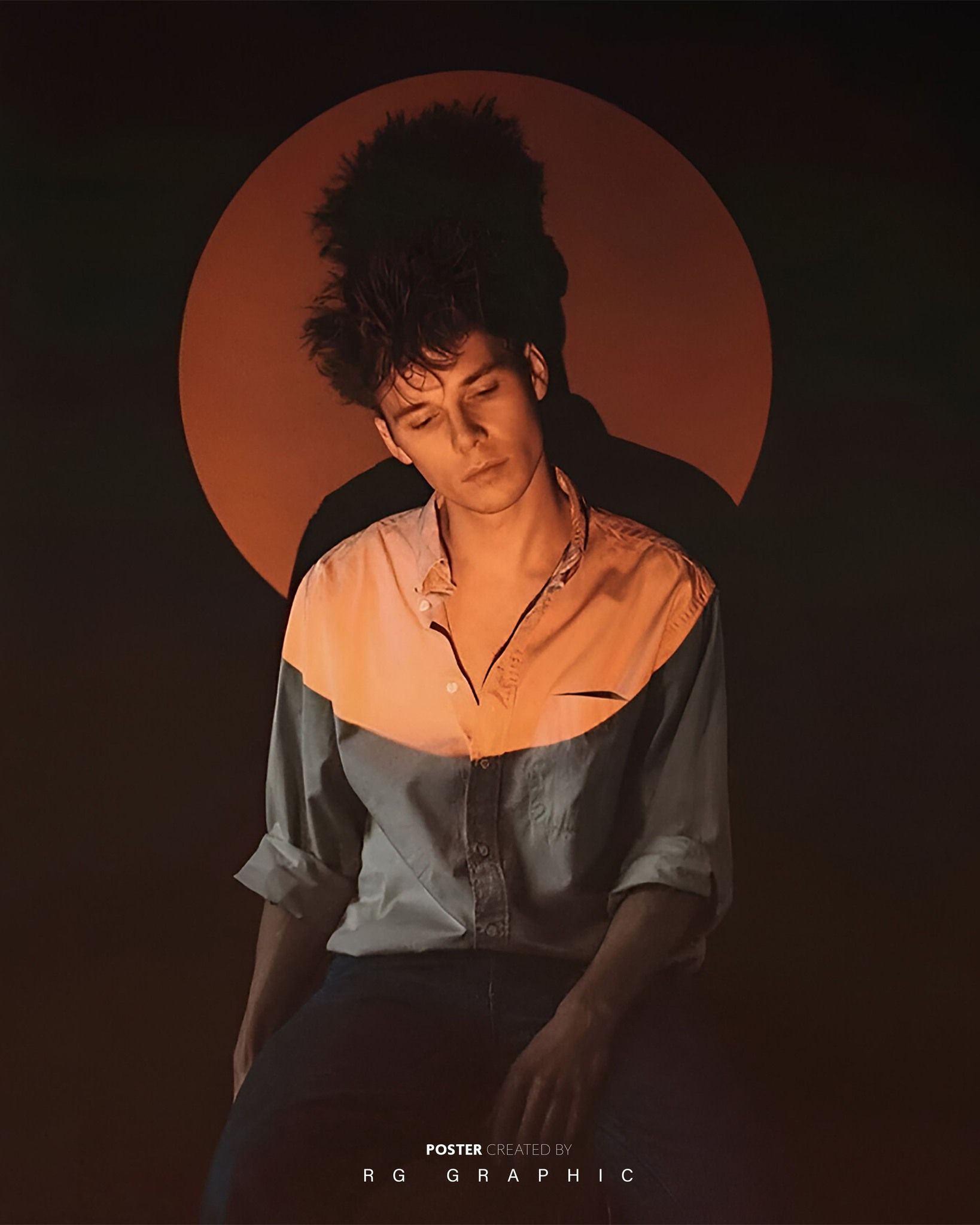 Amber Halo Portrait
