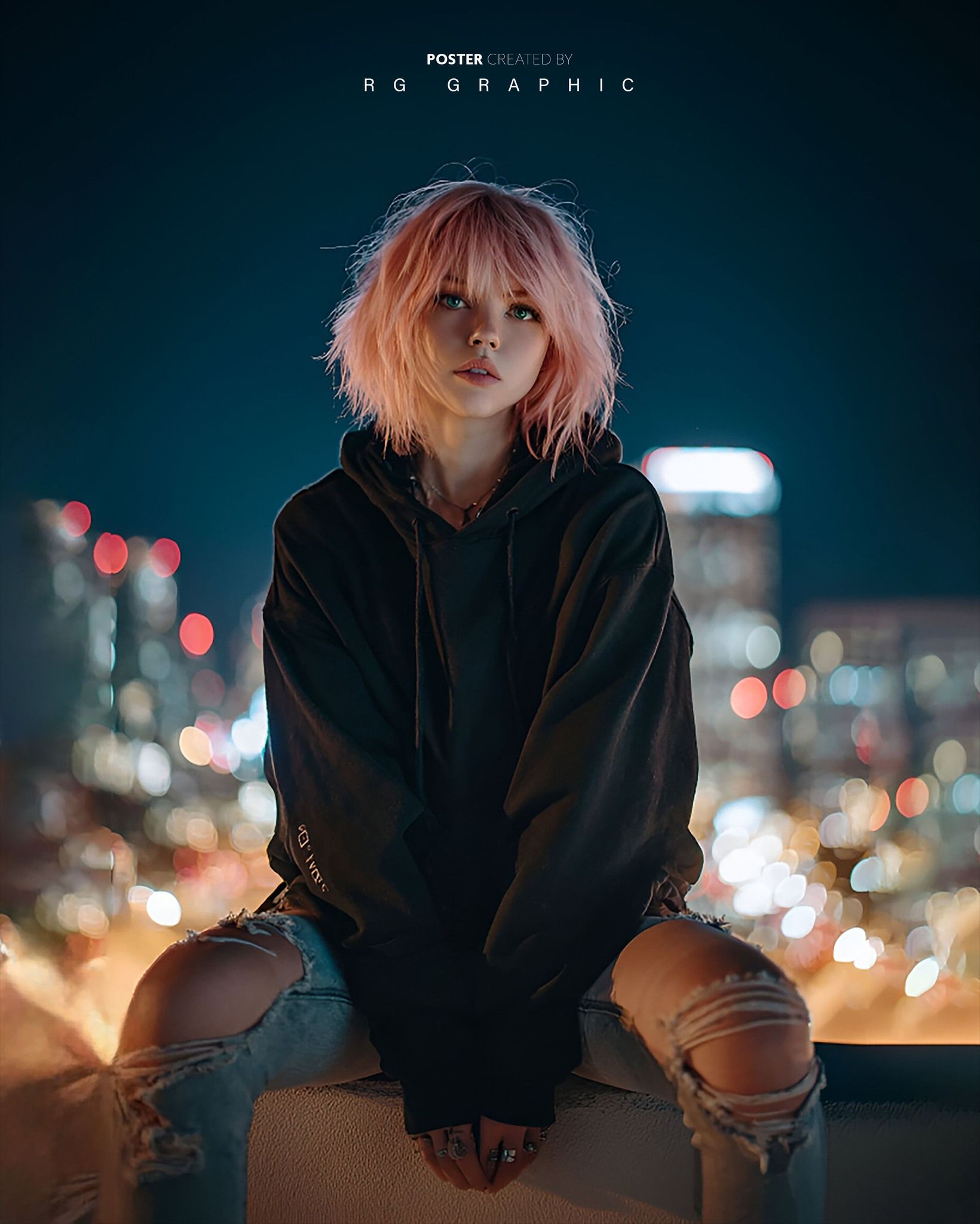 City Lights and Pastel Dreams