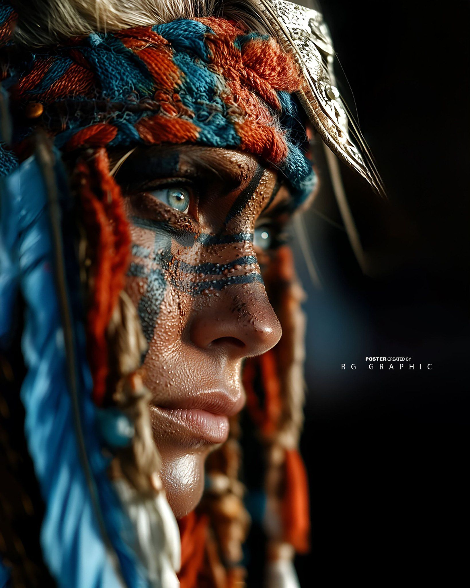 Gaze of the Tribal Warrior