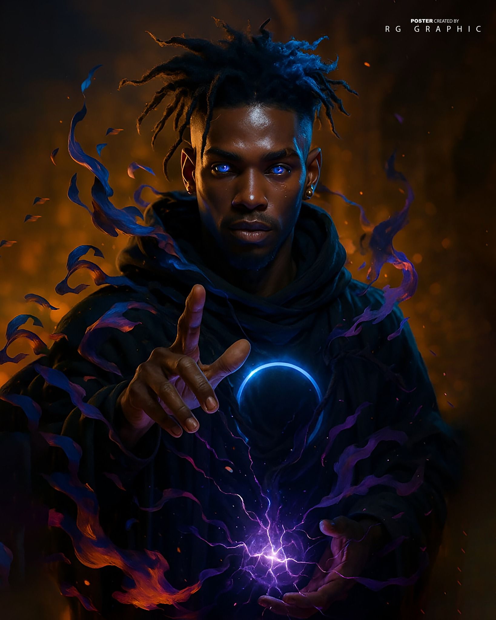 The Violet Lightning Sorcerer