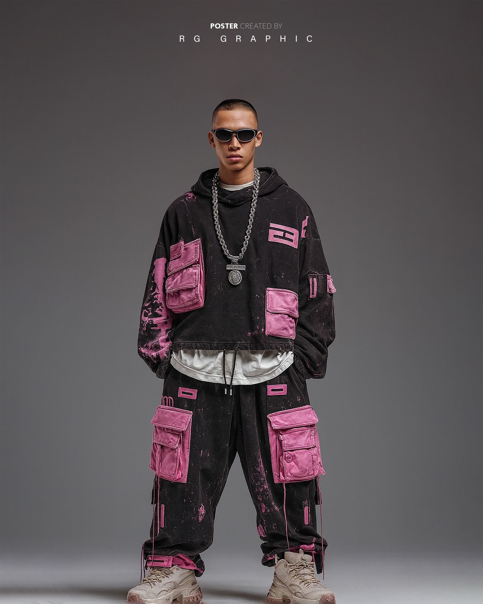 Cyberpunk Utility Fashion Editorial
