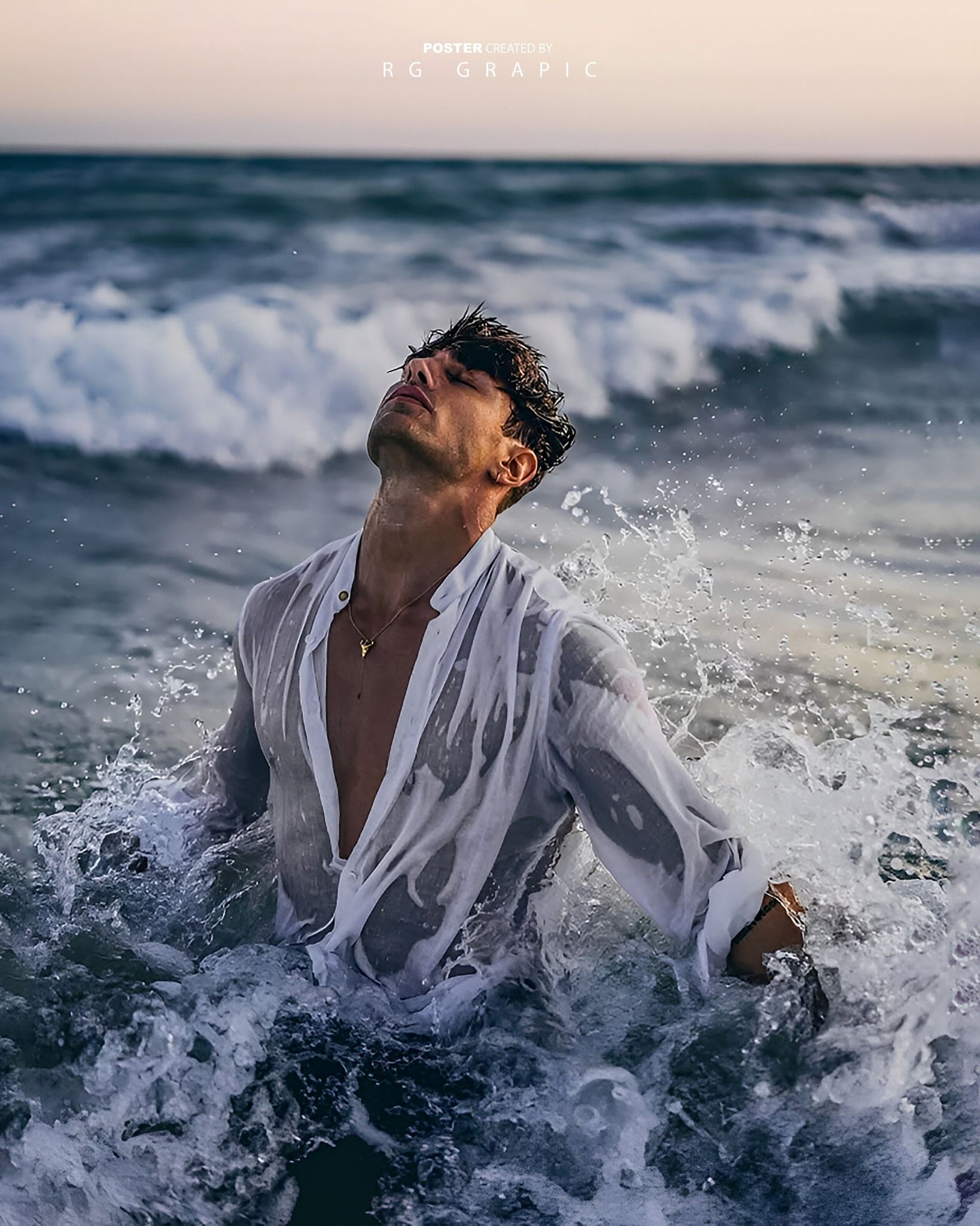 Surrender to the Sea at Dusk