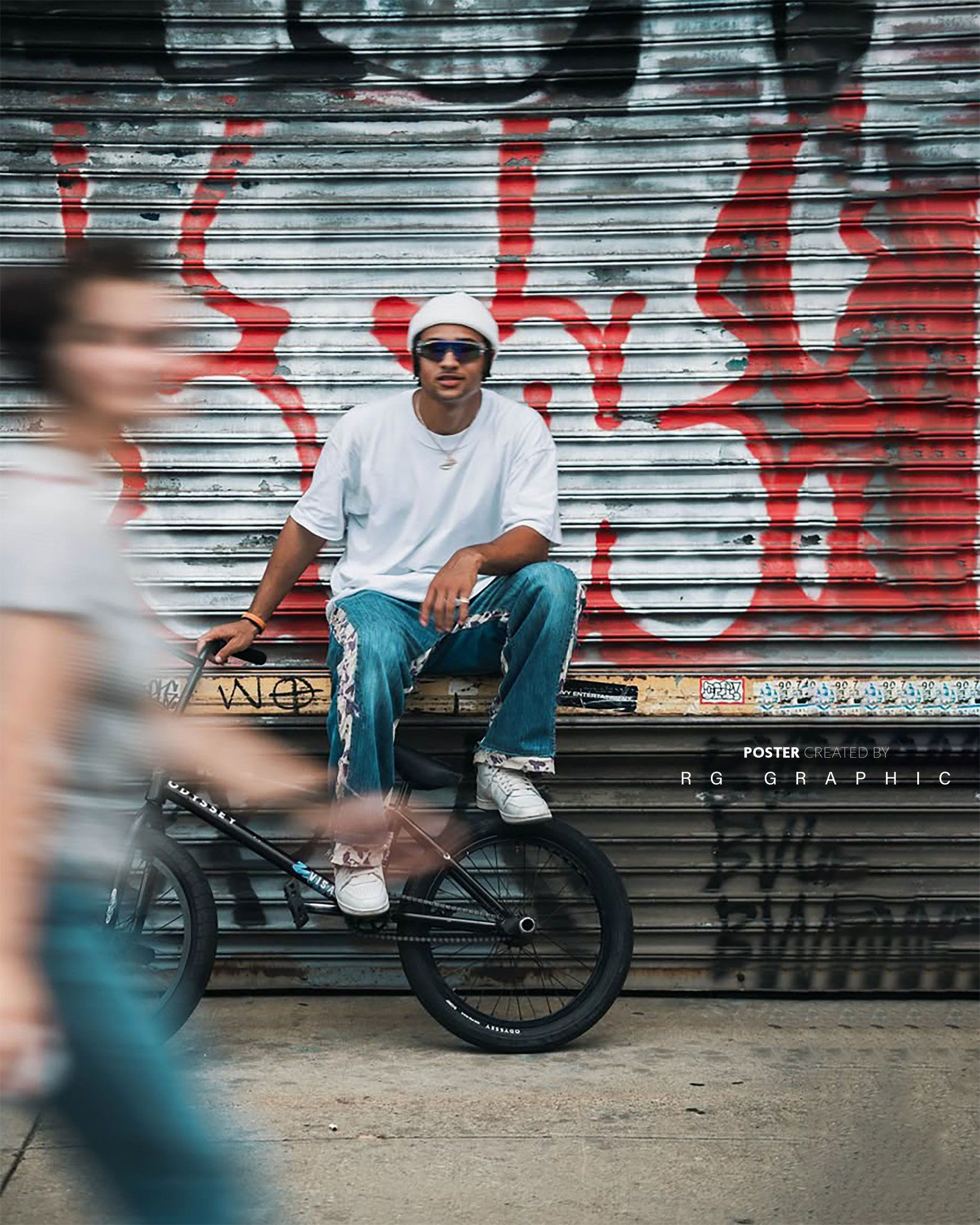 Urban BMX Rebel in Motion