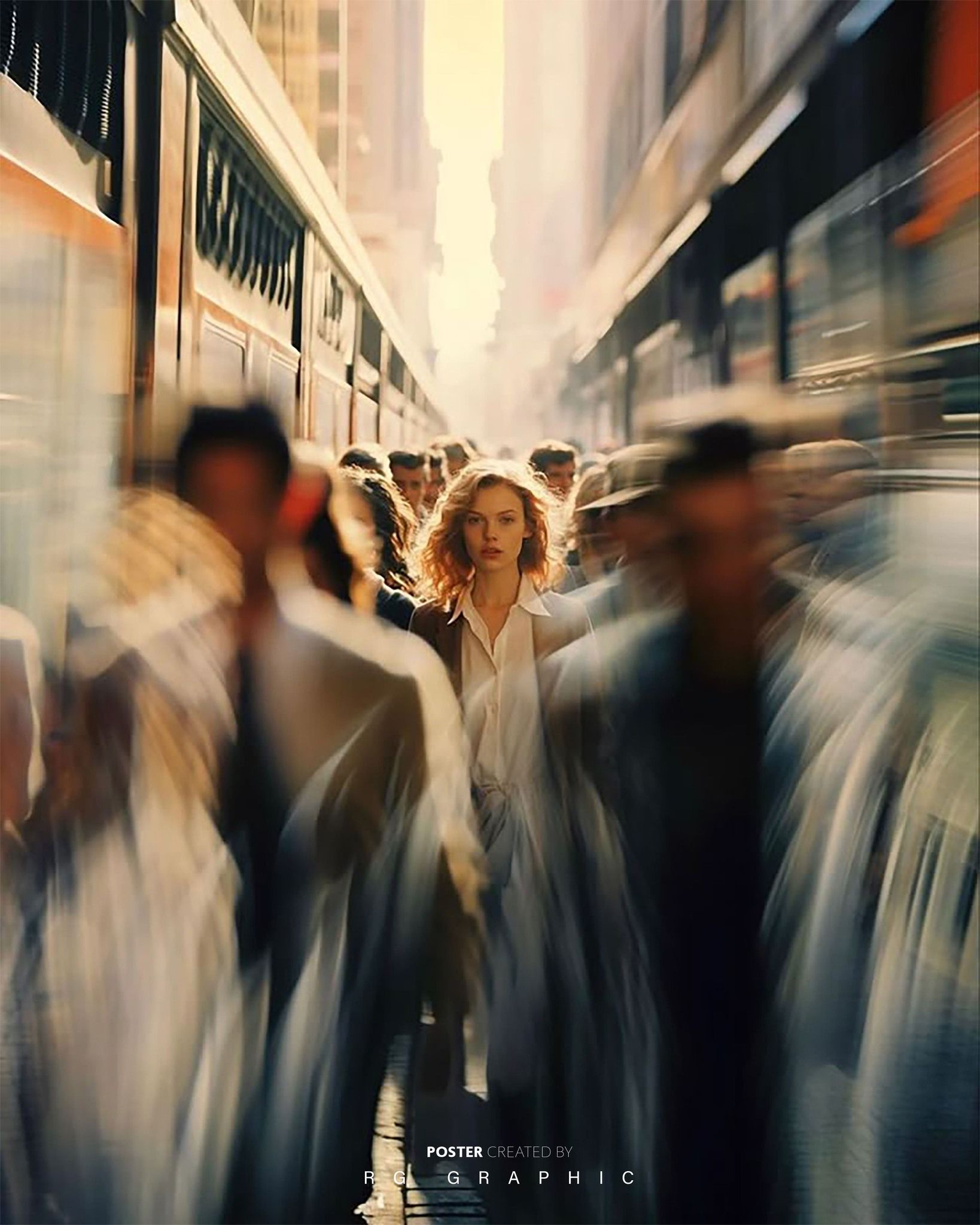 Stillness Amidst the Urban Rush