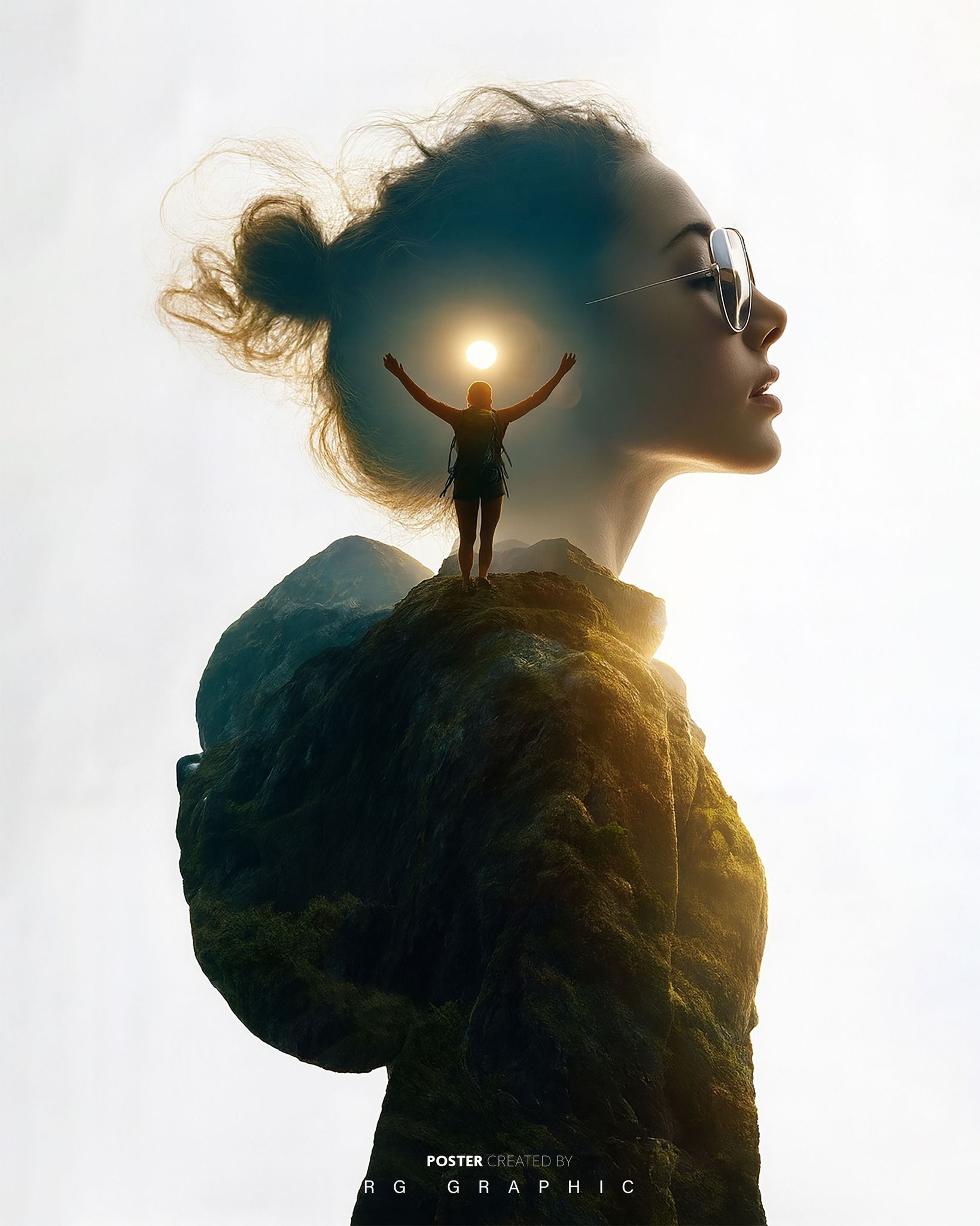 Peak of Vision Double Exposure
