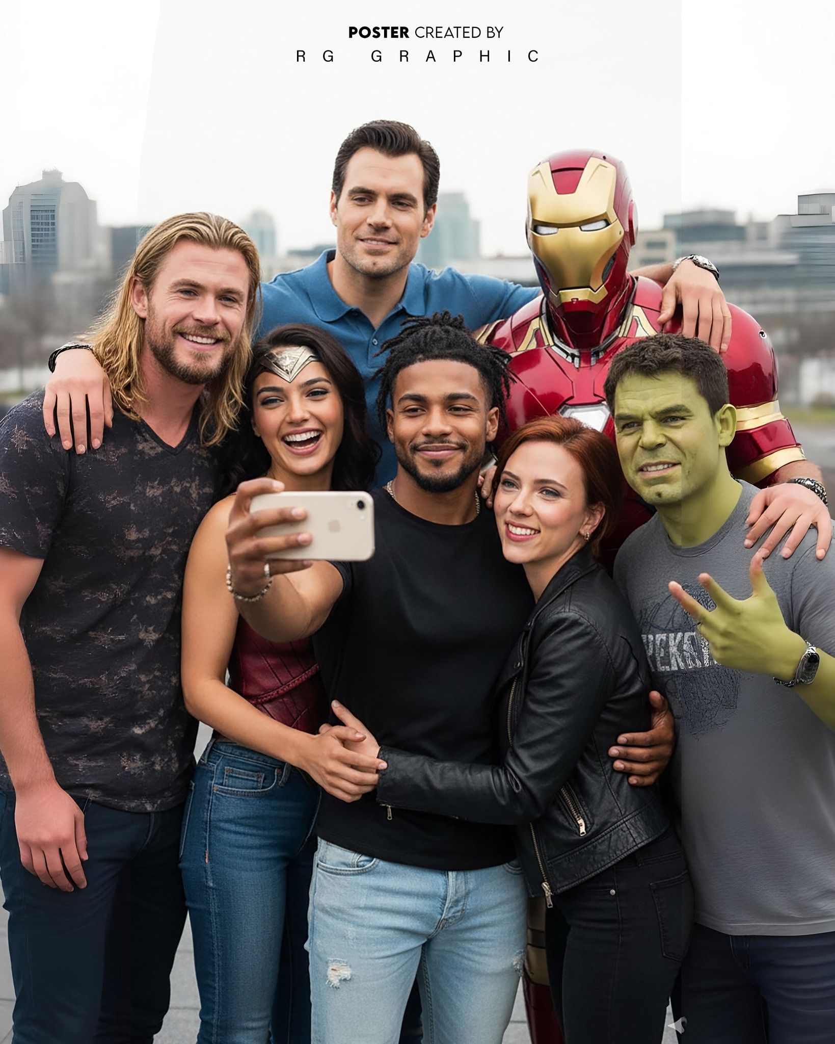 Ultimate Superhero Squad Selfie