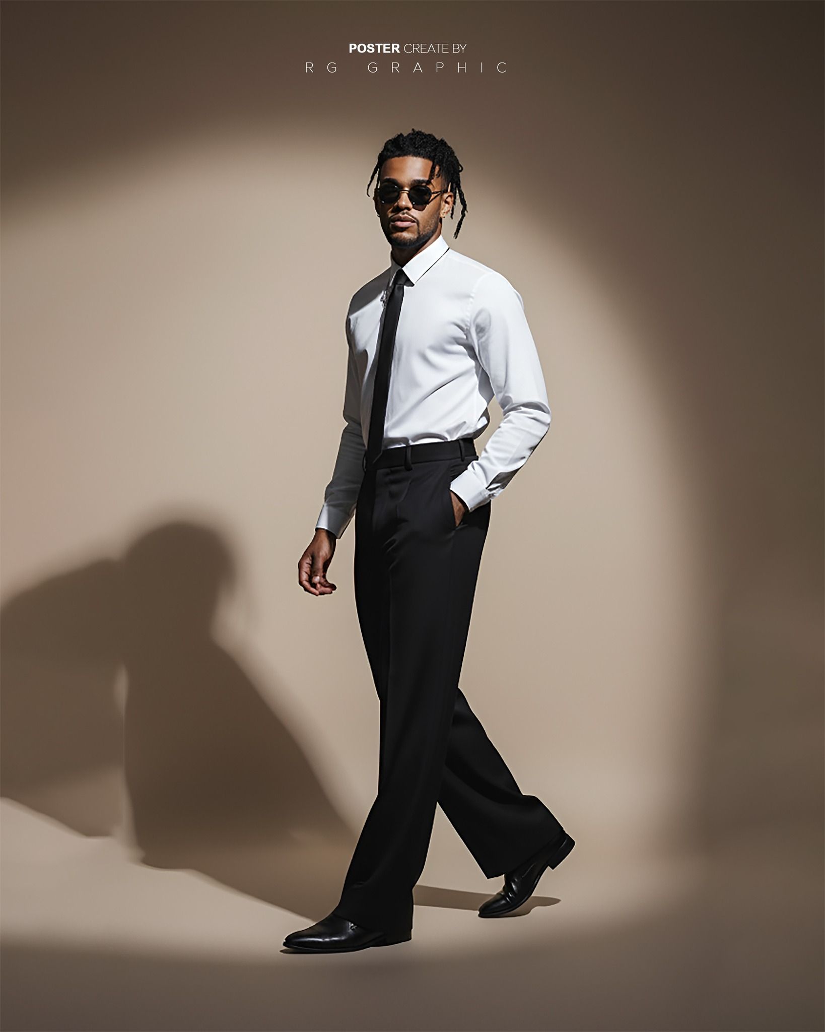 Modern Elegance Studio Portrait