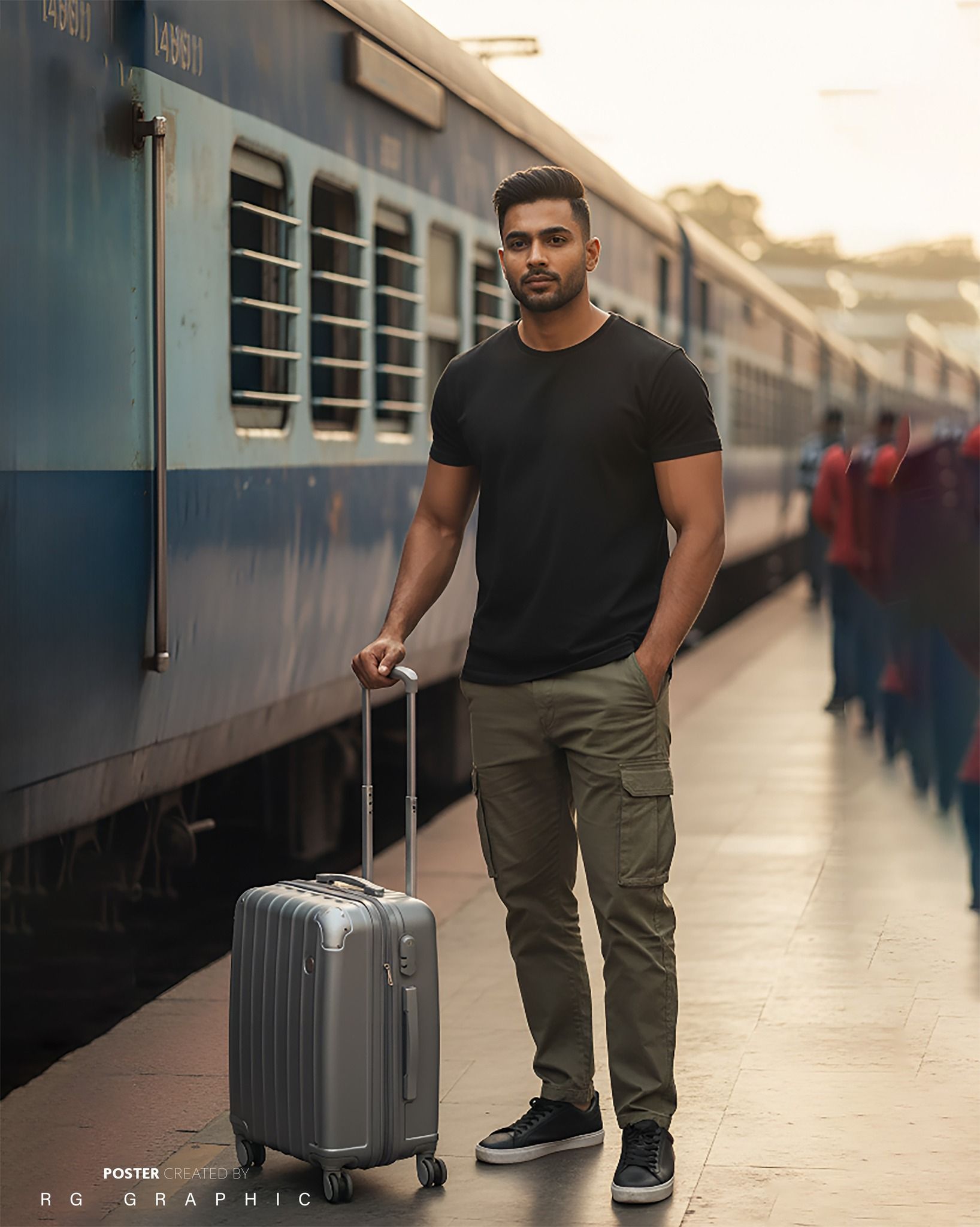 Golden Hour Journey at the Blue Train