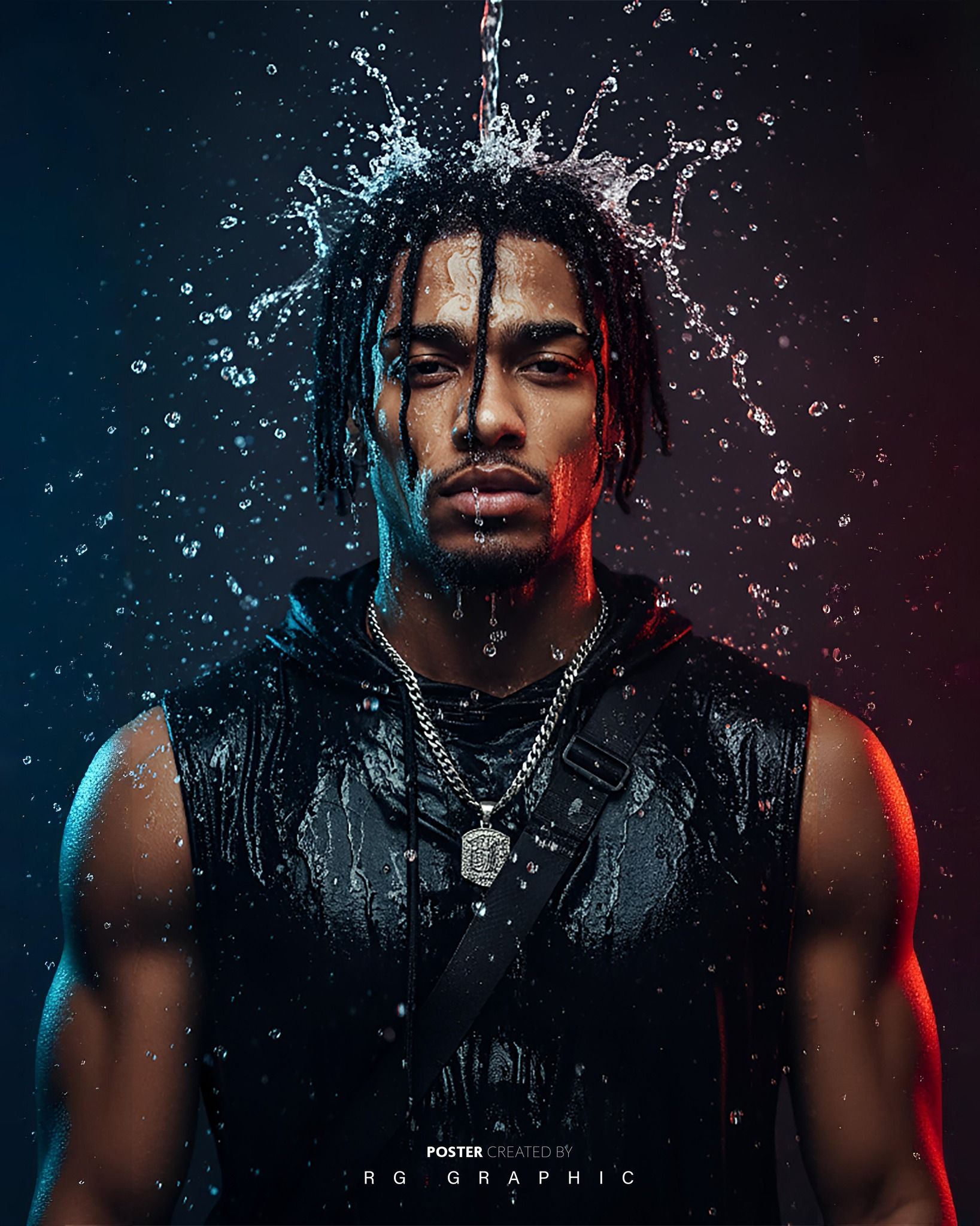 Clash of Fire and Ice Hydro Portrait