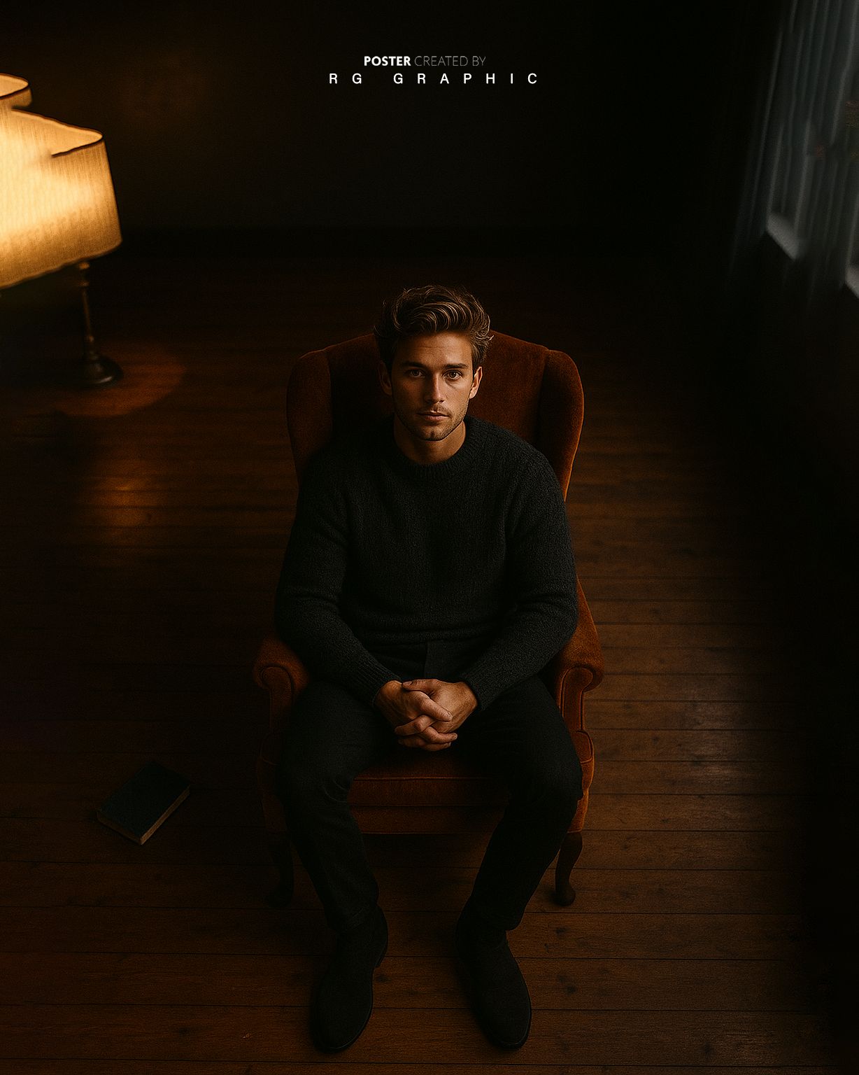 Solitary Focus in the Golden Glow