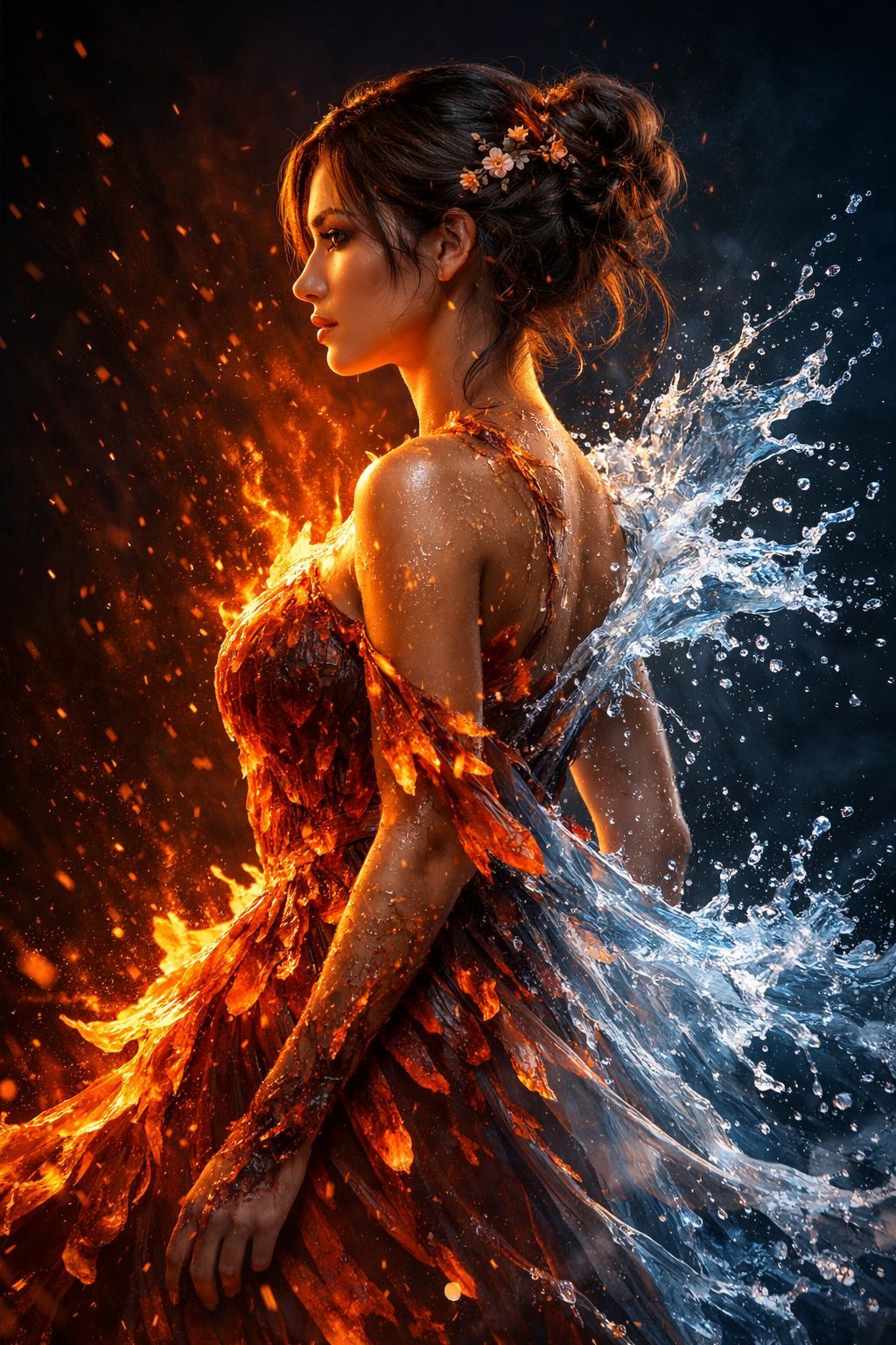 Eternal Clash of Fire and Water