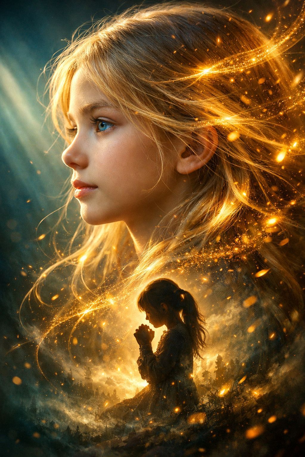 Golden Embers and the Silent Prayer