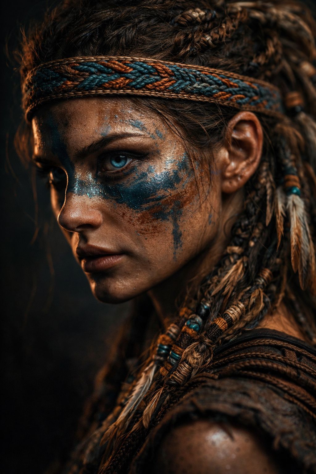 Warrior of the Azure Gaze