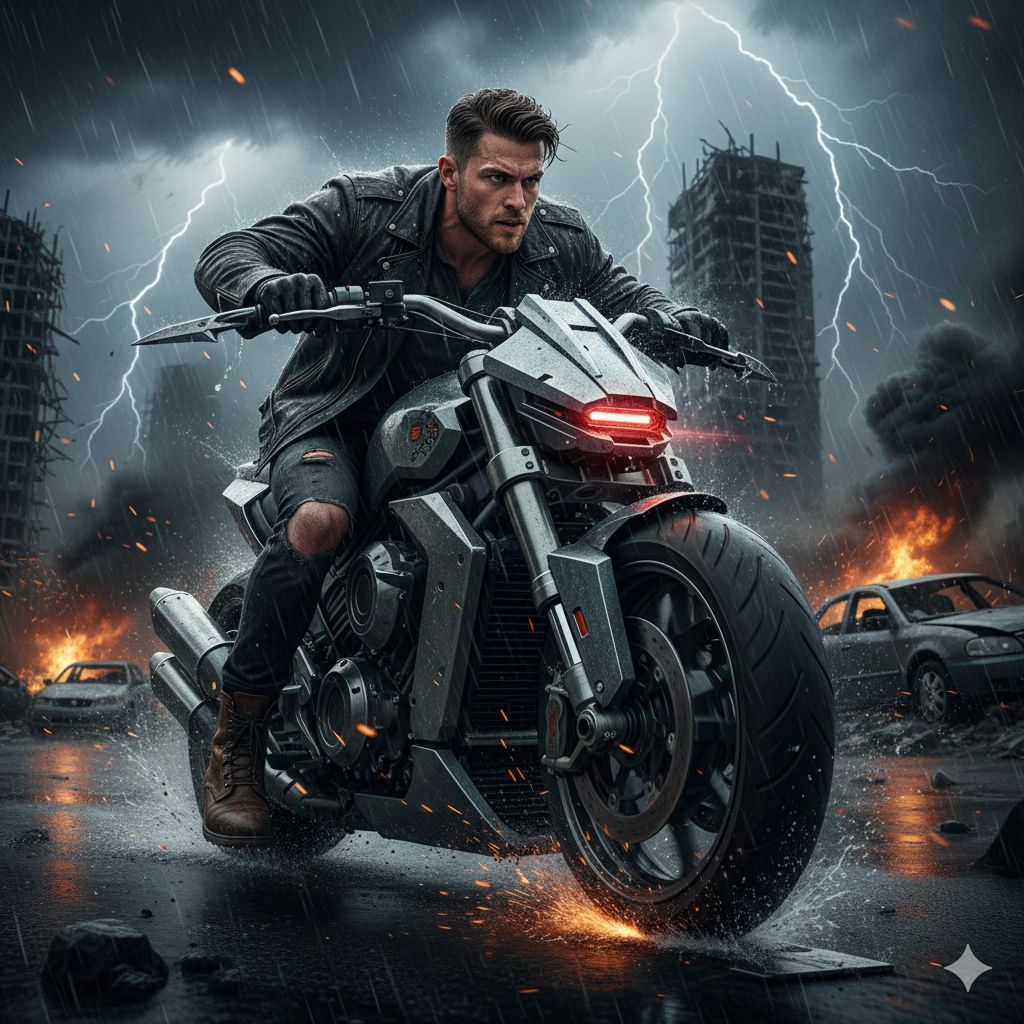 Thunder Rider in the Ruined City