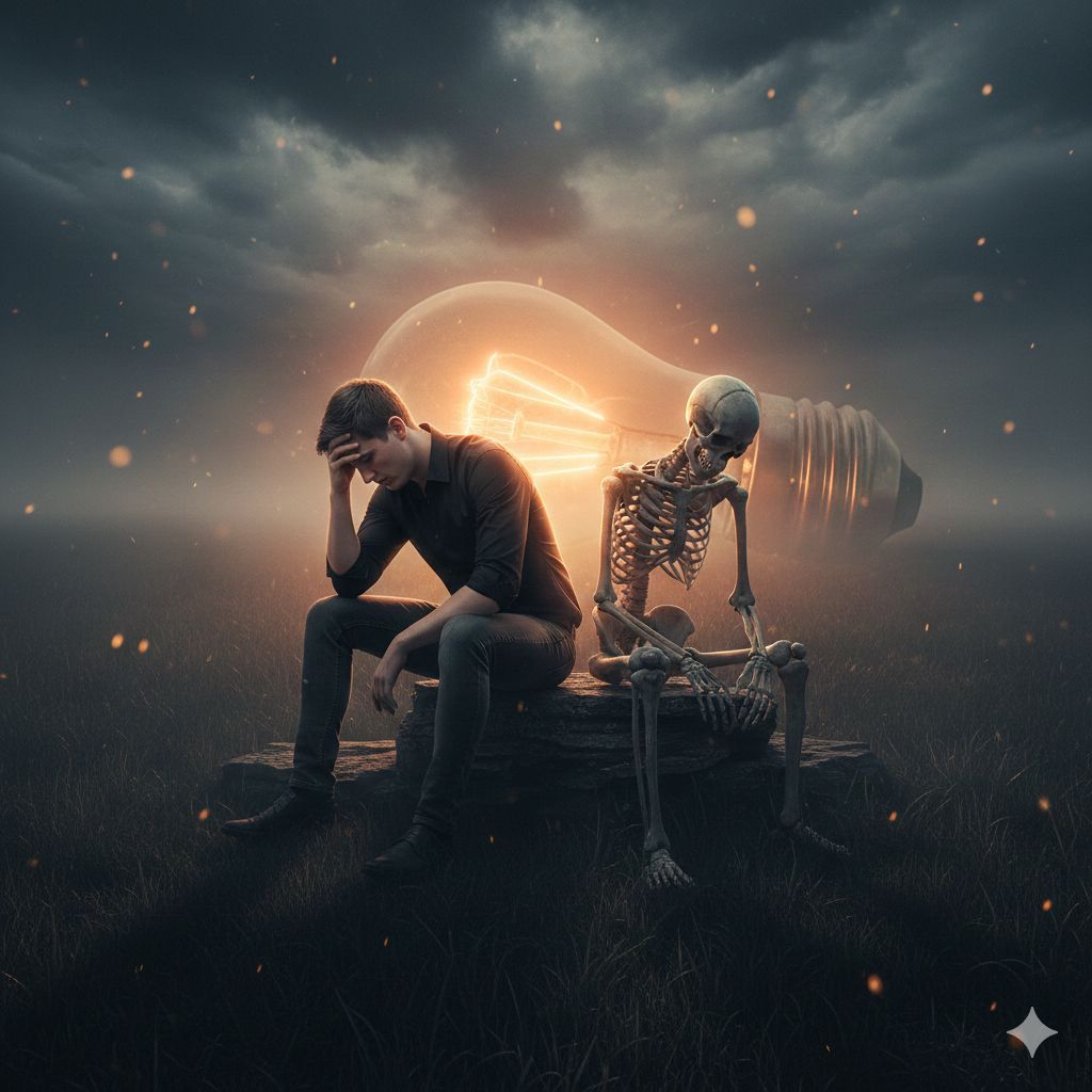 Echoes of Mortality Under the Dying Light