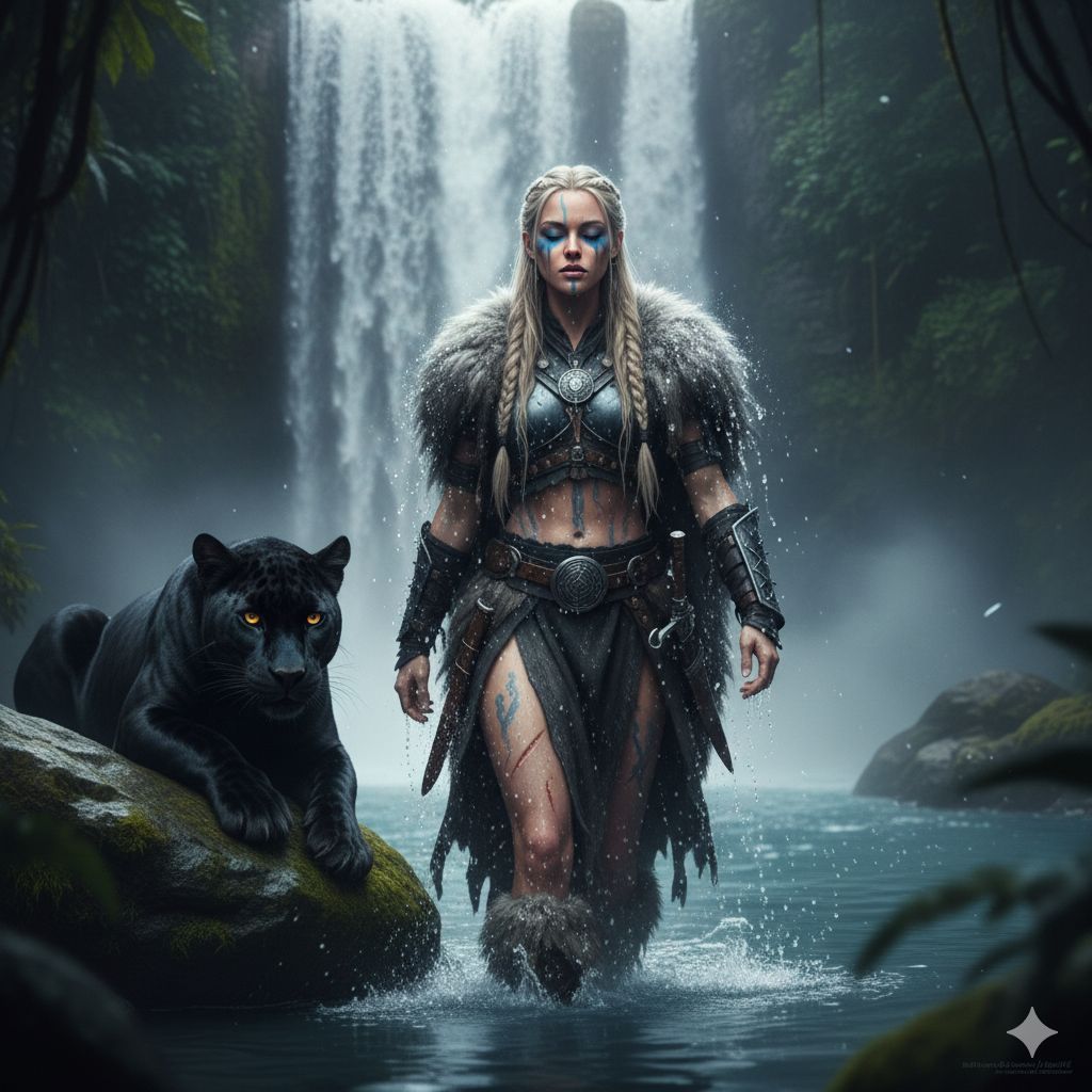 The Panther Queen of the Jungle Mist