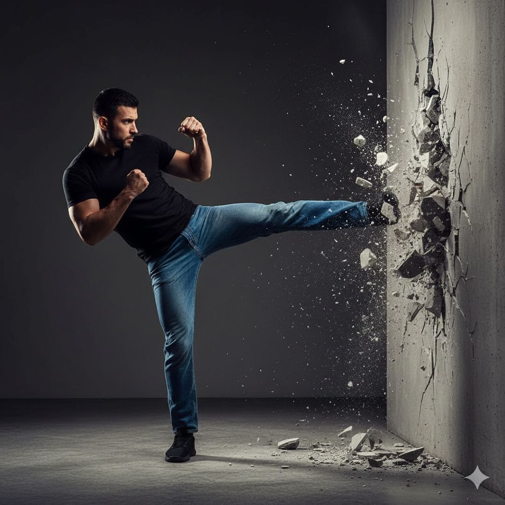 Shattering Impact: The Concrete Side Kick