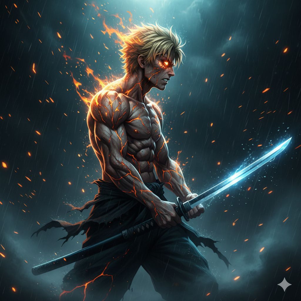 Blazing Soul of the Storm Warrior