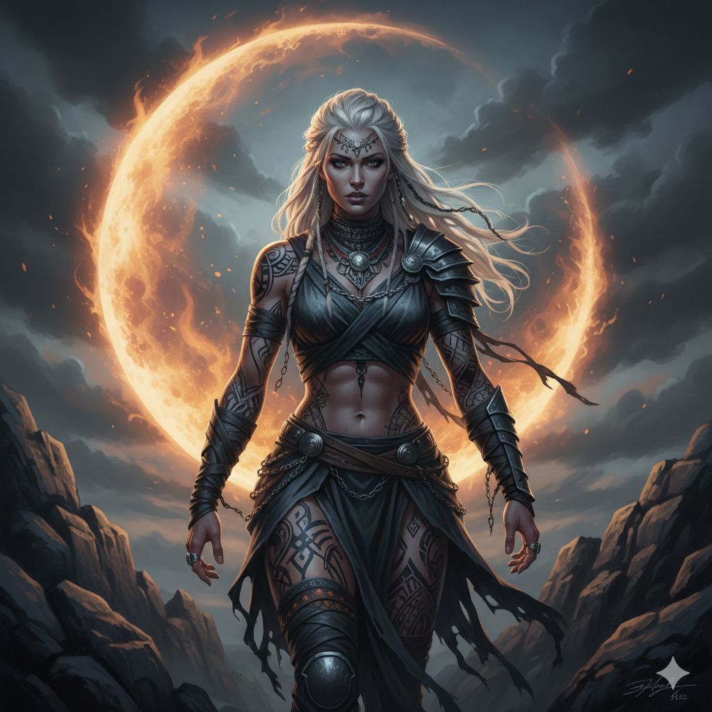 Warrior of the Burning Moon