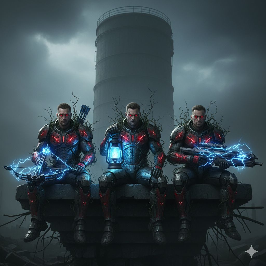 Sentinels of the Electric Ruin