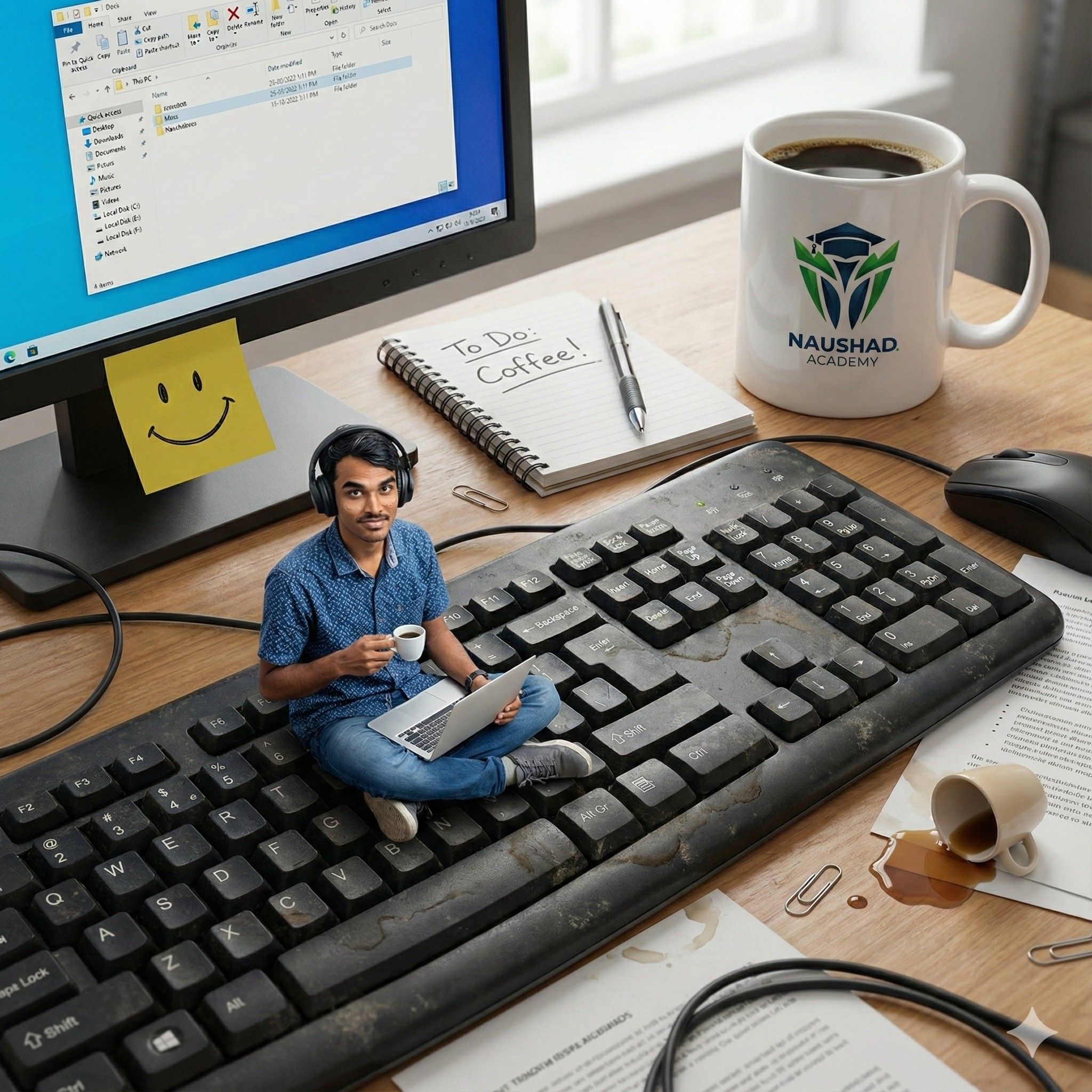 Tiny Professional on a Giant Desktop