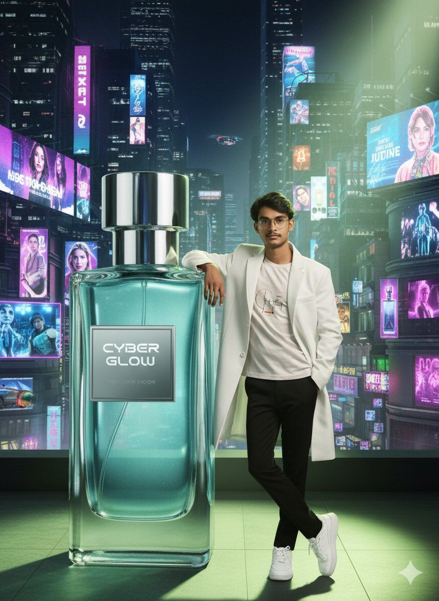 Neon Fragrance Swagger in White