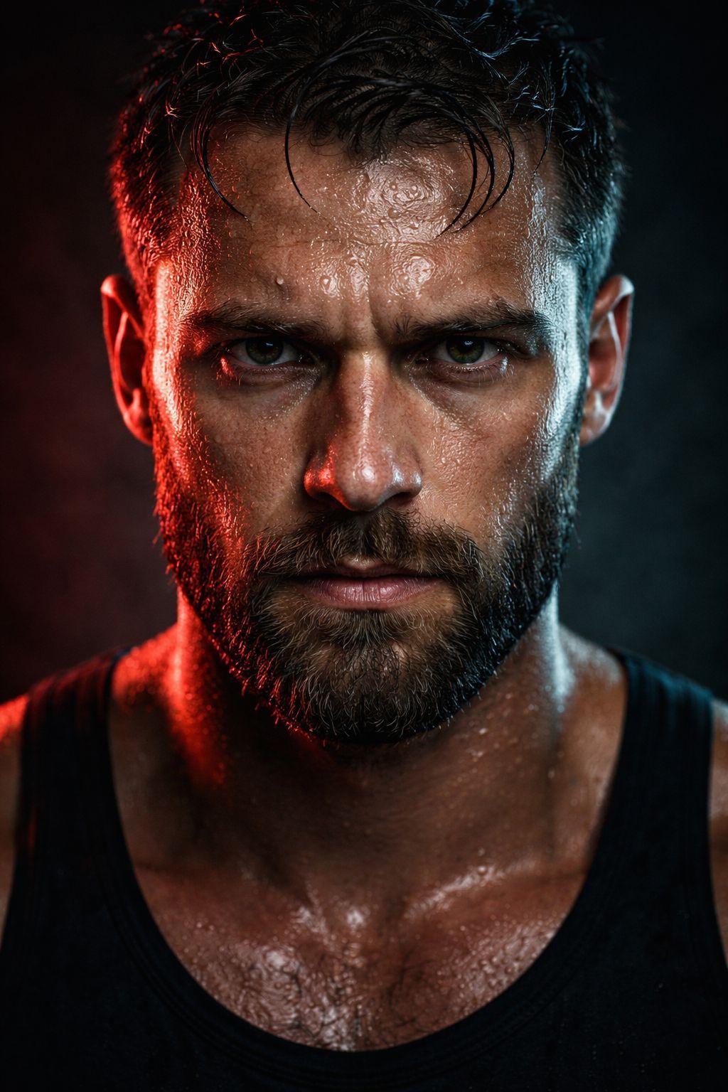 Intensity in Red and Teal
