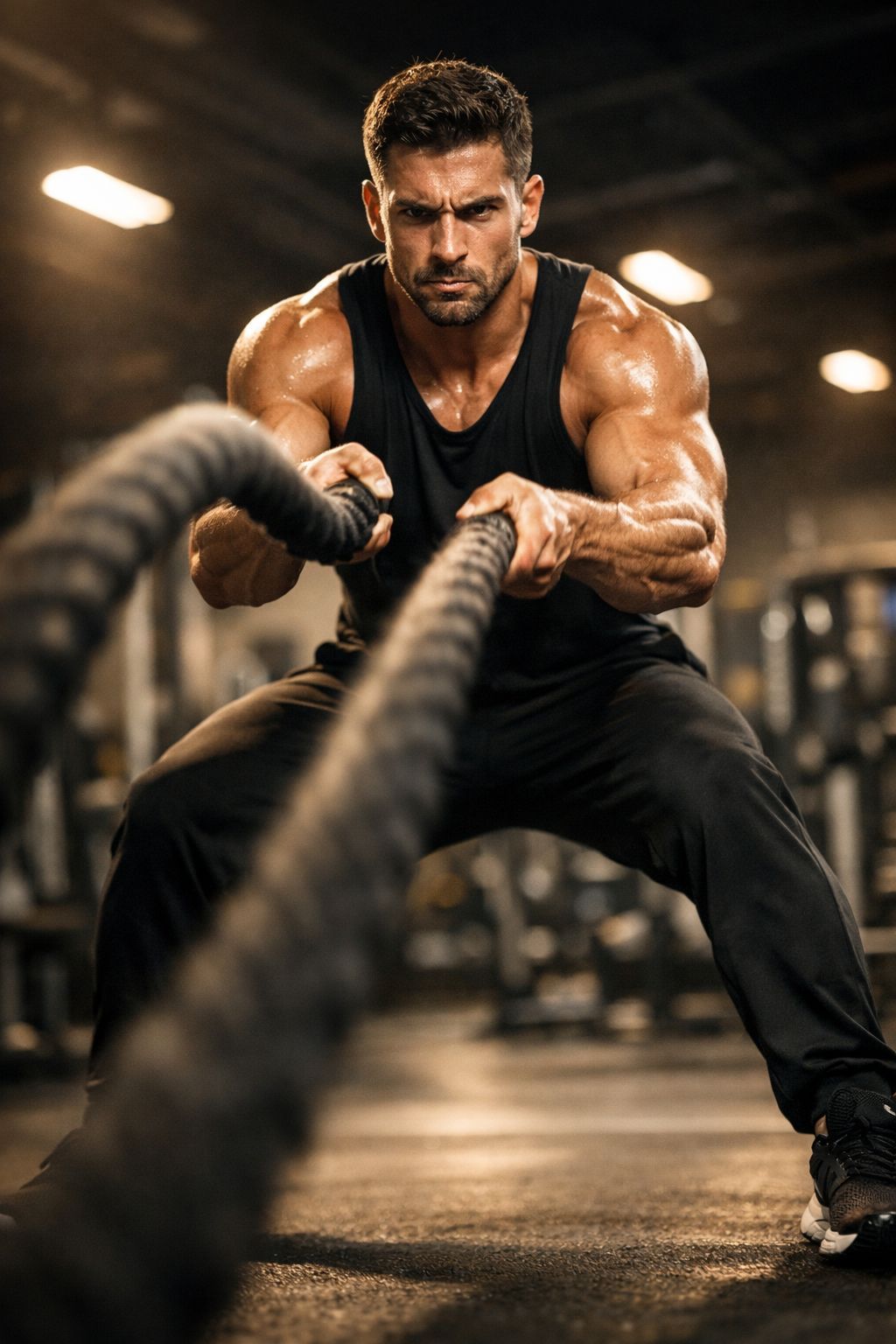 Power and Motion: Battle Rope Intensity