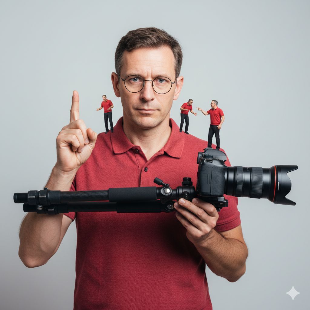 The Photographer and His Tiny Assistants