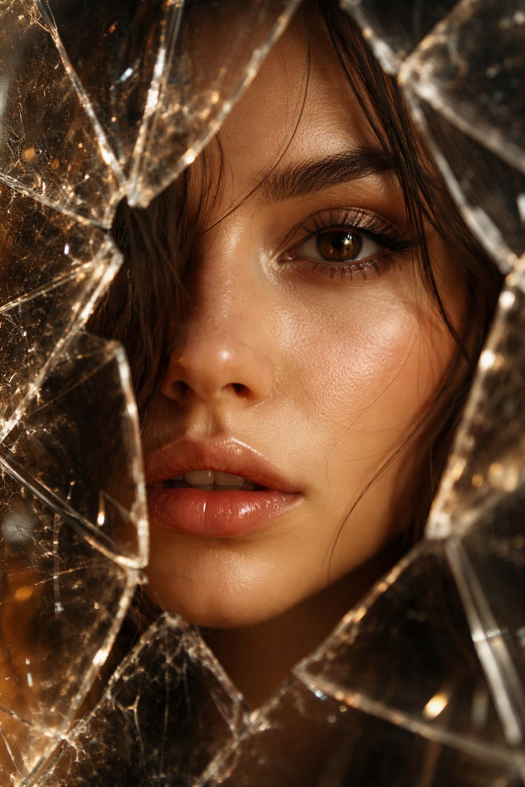 Gaze Through Shattered Glass
