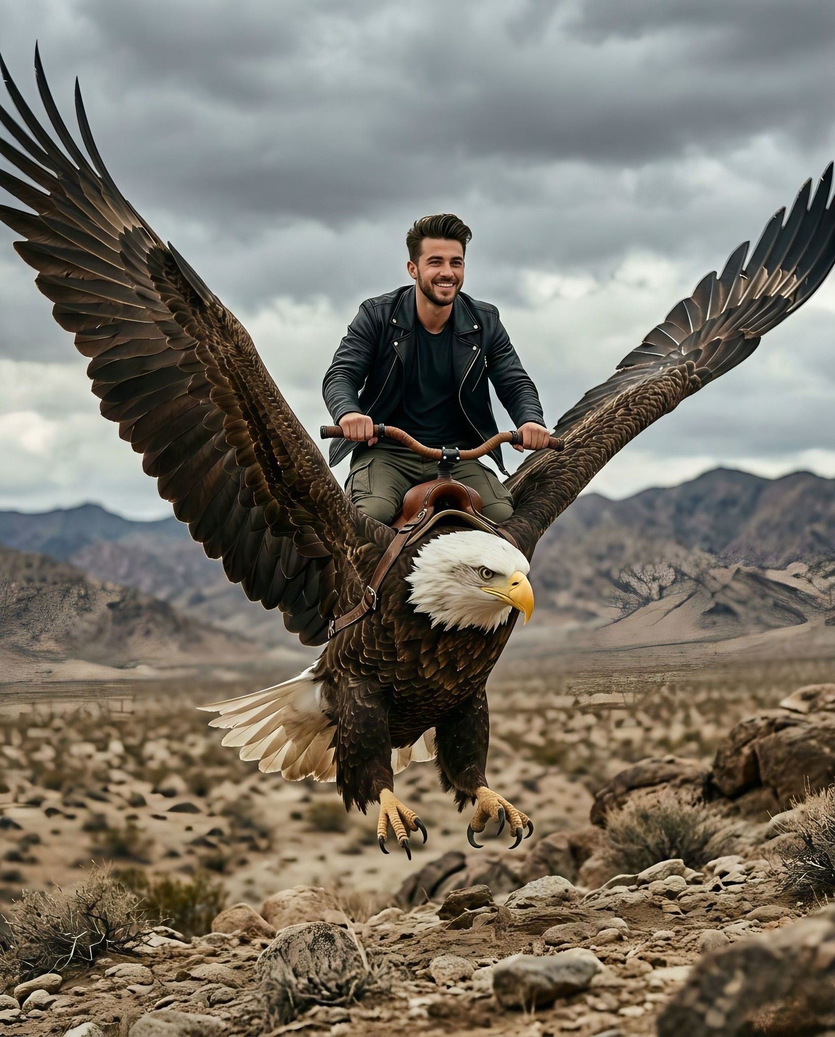 Eagle Rider Desert Flight