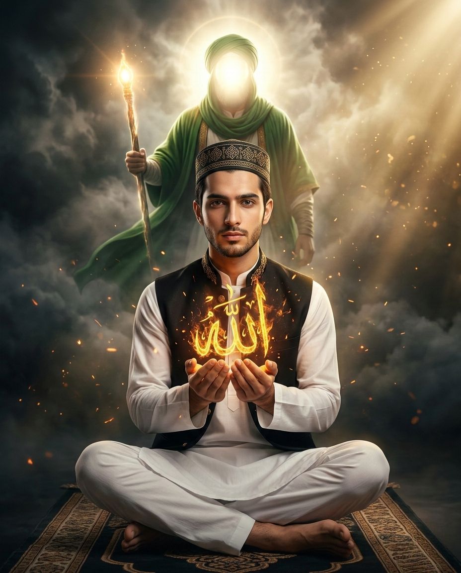 Divine Light of the Spiritual Warrior