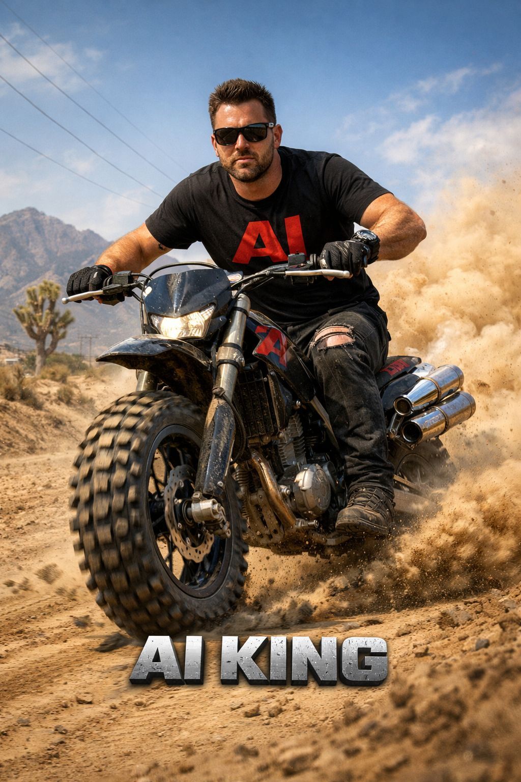 Desert Dust AI King Off-Road Chase