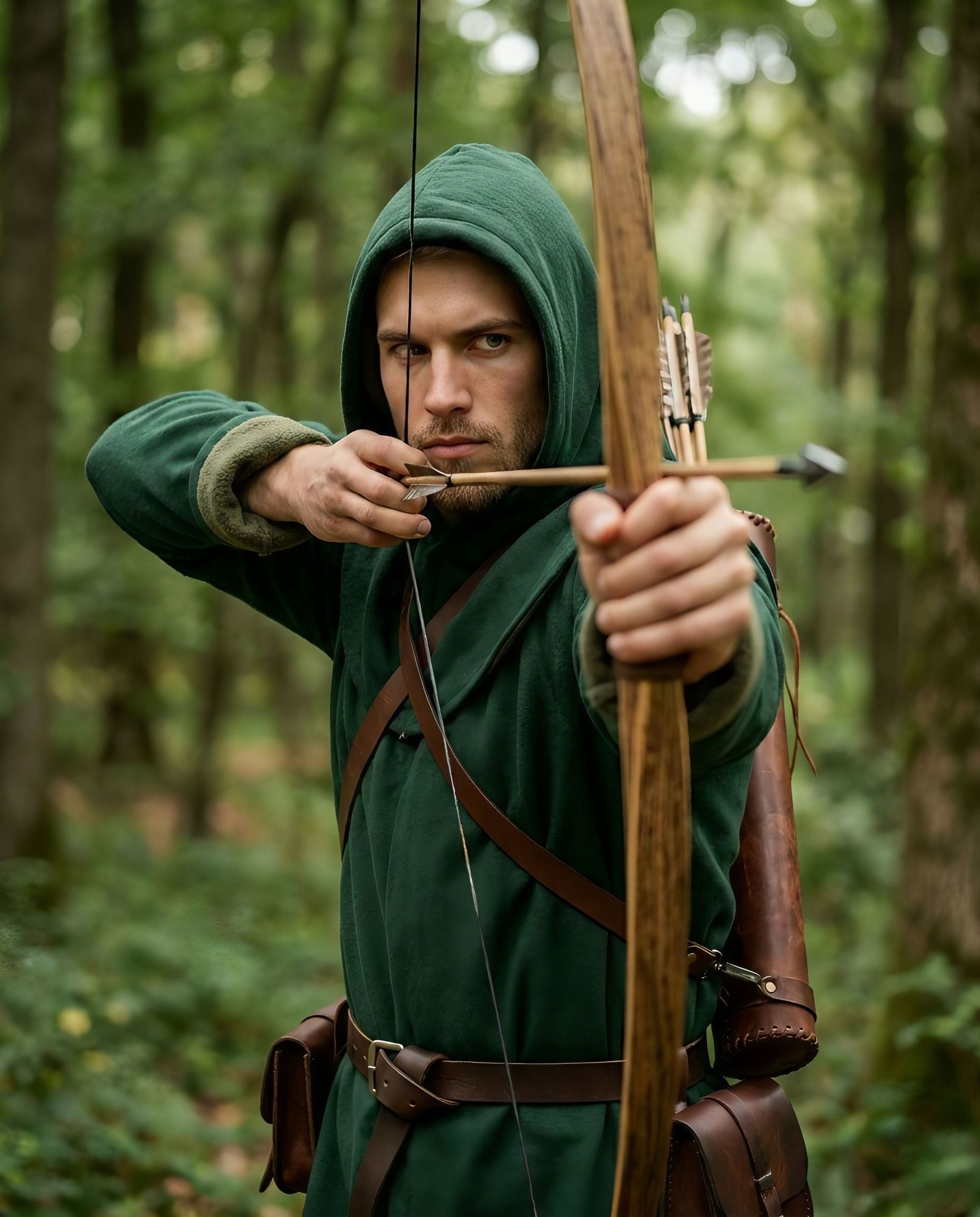 The Archer's Gaze in the Verdant Wilds