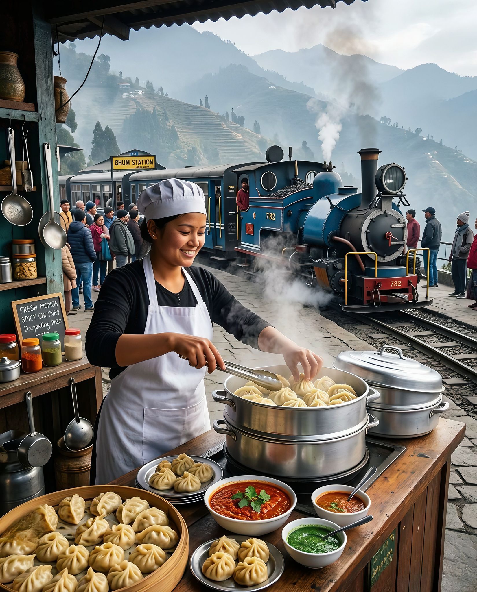 Darjeeling Station Street Side Momos