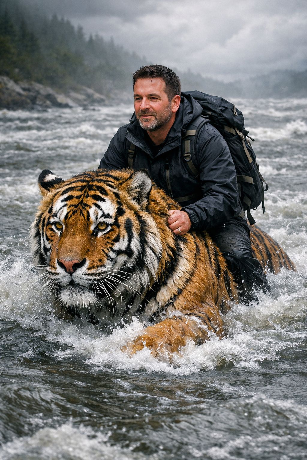 Tiger Ferry Across the Perilous River