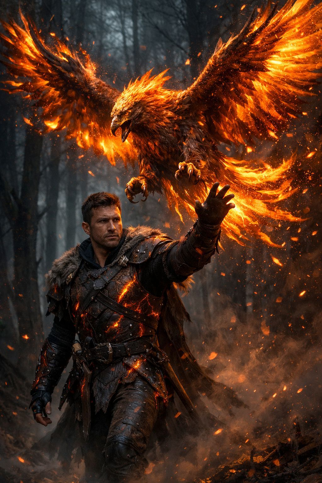 Warden of the Blazing Ember Phoenix