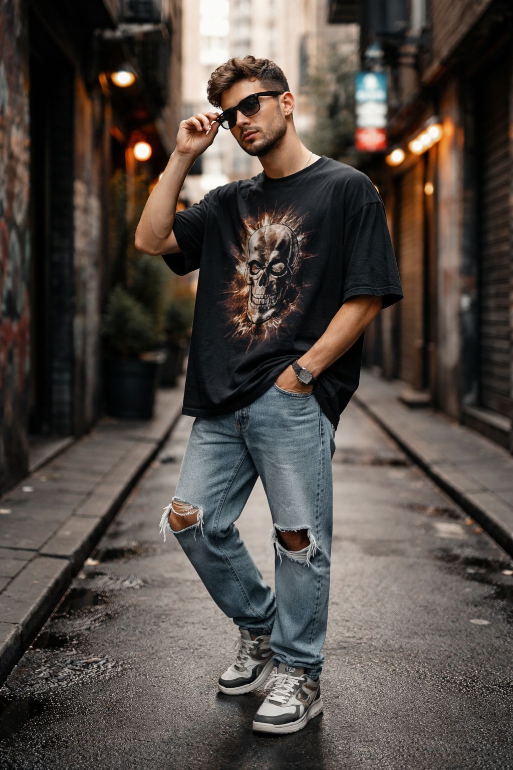 Urban Cool Alley Portrait