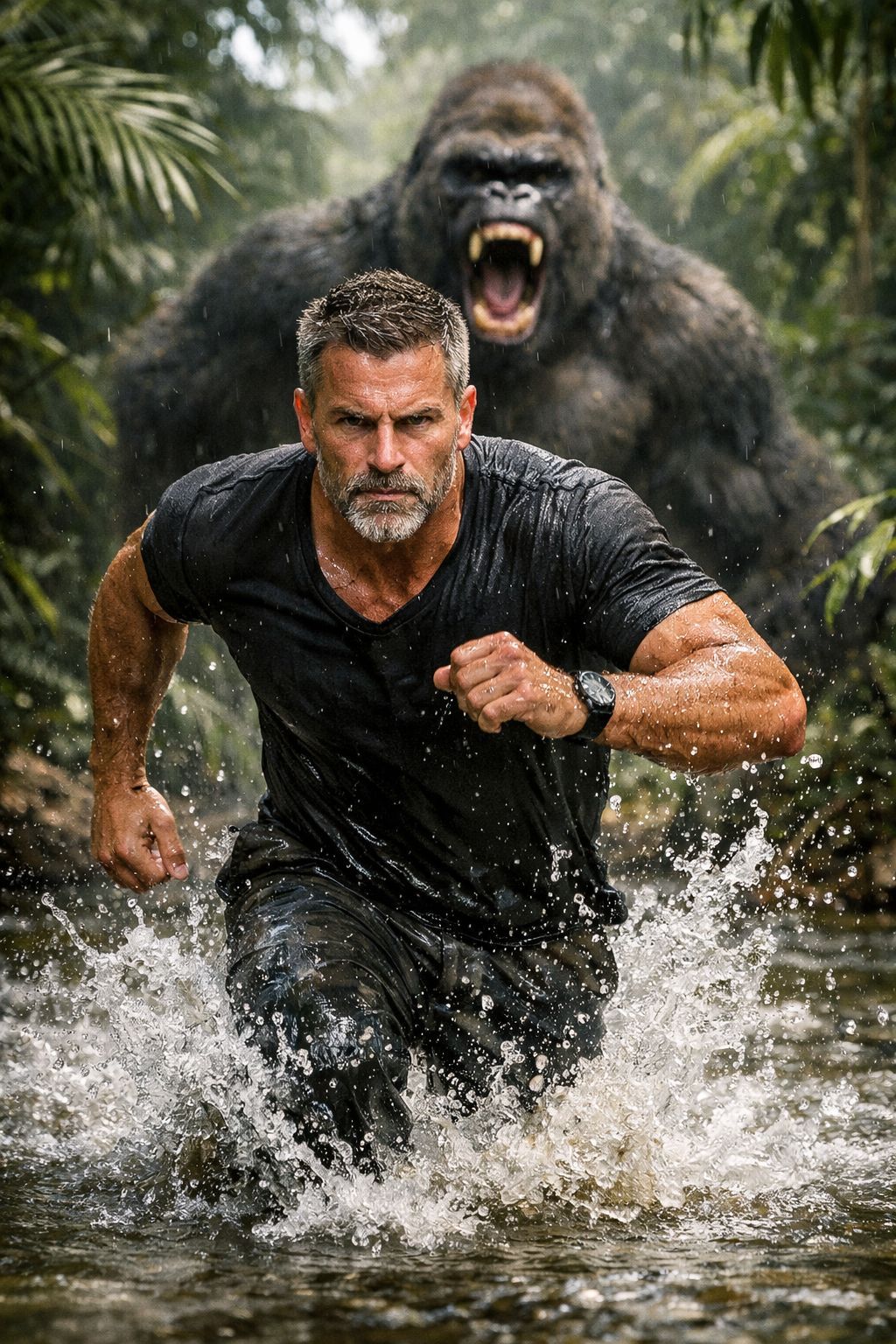 Jungle Pursuit: The Gorilla’s Wrath