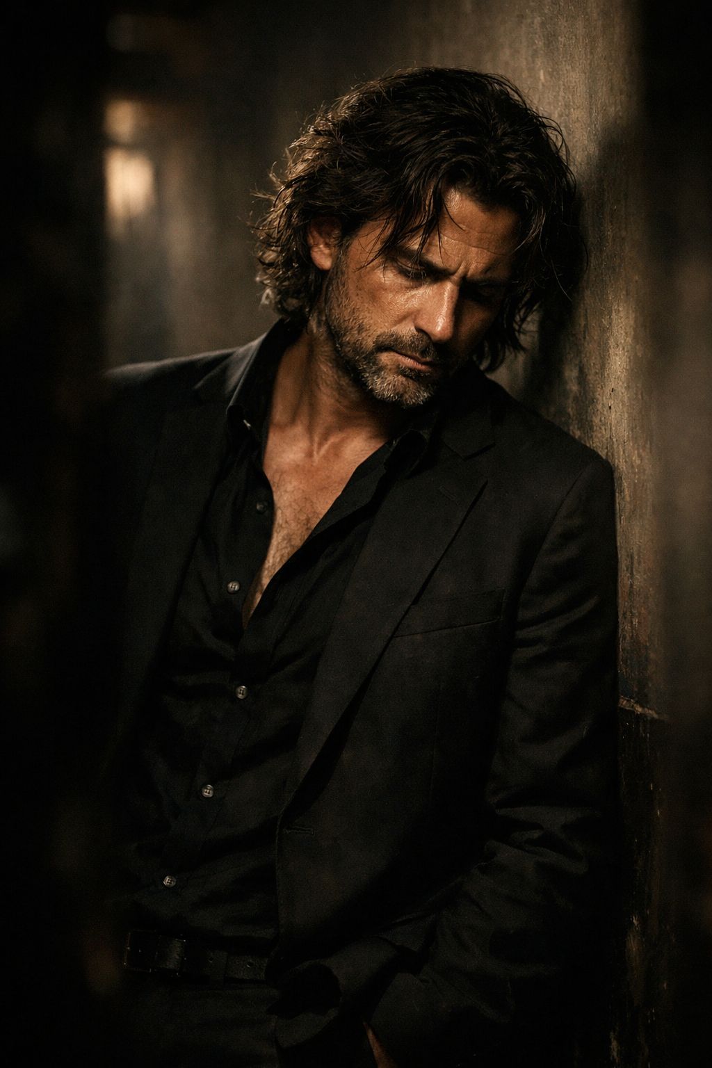 Shadows of a Brooding Noir Gentleman
