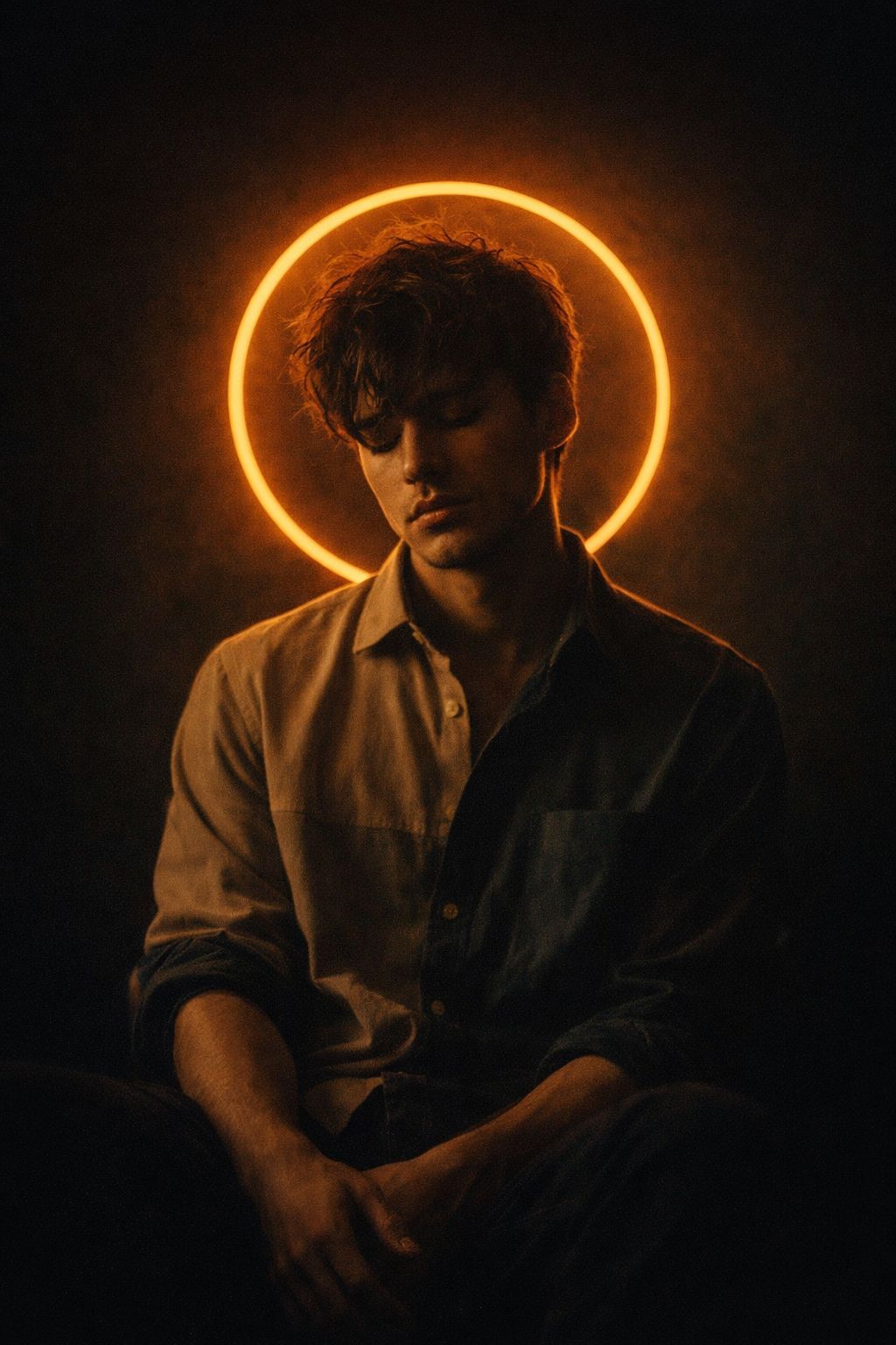 Amber Halo Portrait